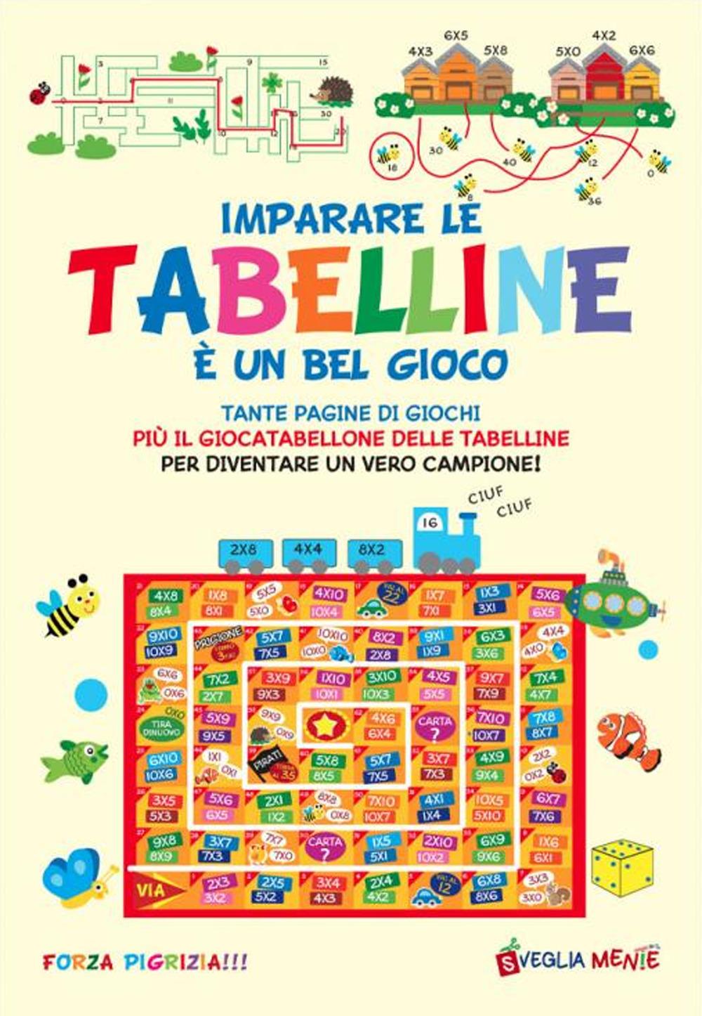 Vorderes Coverbild Imparare le tabelline è un gioco