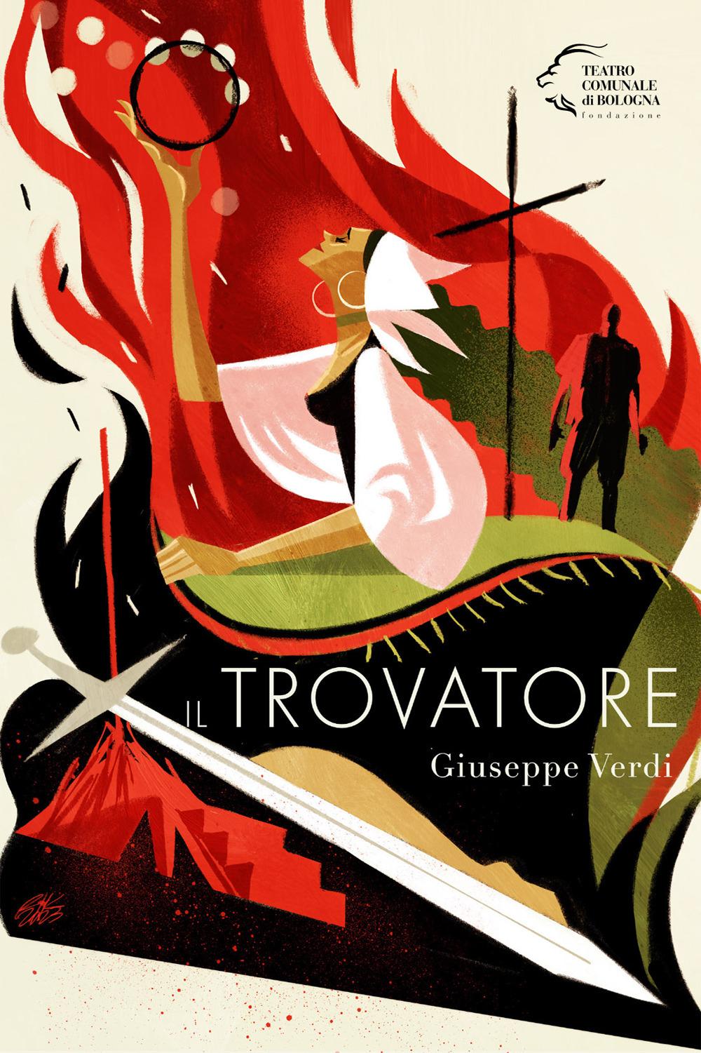 Vorderes Coverbild Il trovatore. Giuseppe Verdi