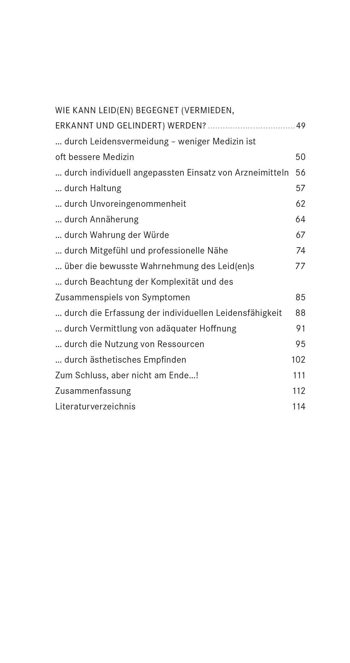 Beispielinhalt (Bild) Leid(en)