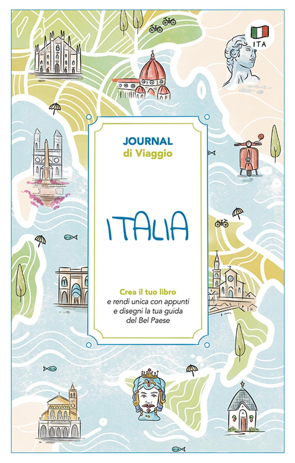 Vorderes Coverbild Italia. Journal di viaggio. Crea il tuo libro