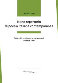 Vorderes Coverbild Nono repertorio di poesia italiana contemporanea