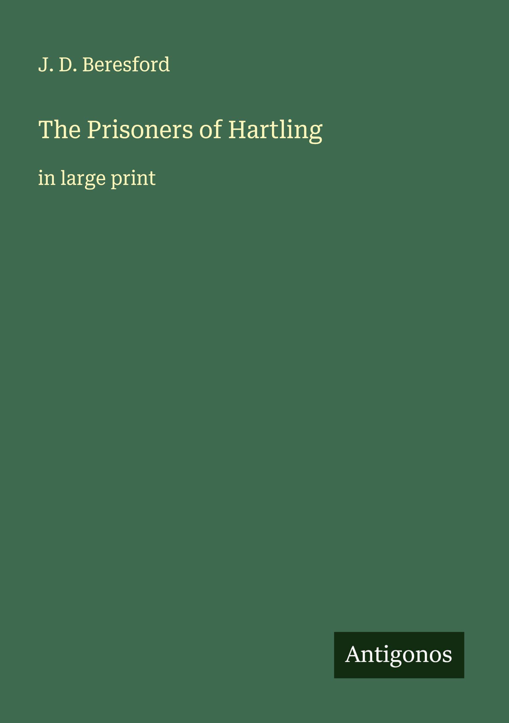 Vorderes Coverbild The Prisoners of Hartling