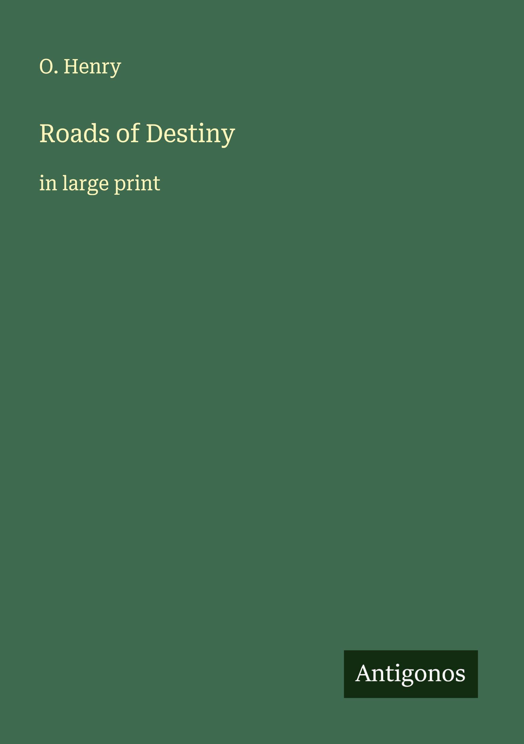 Vorderes Coverbild Roads of Destiny