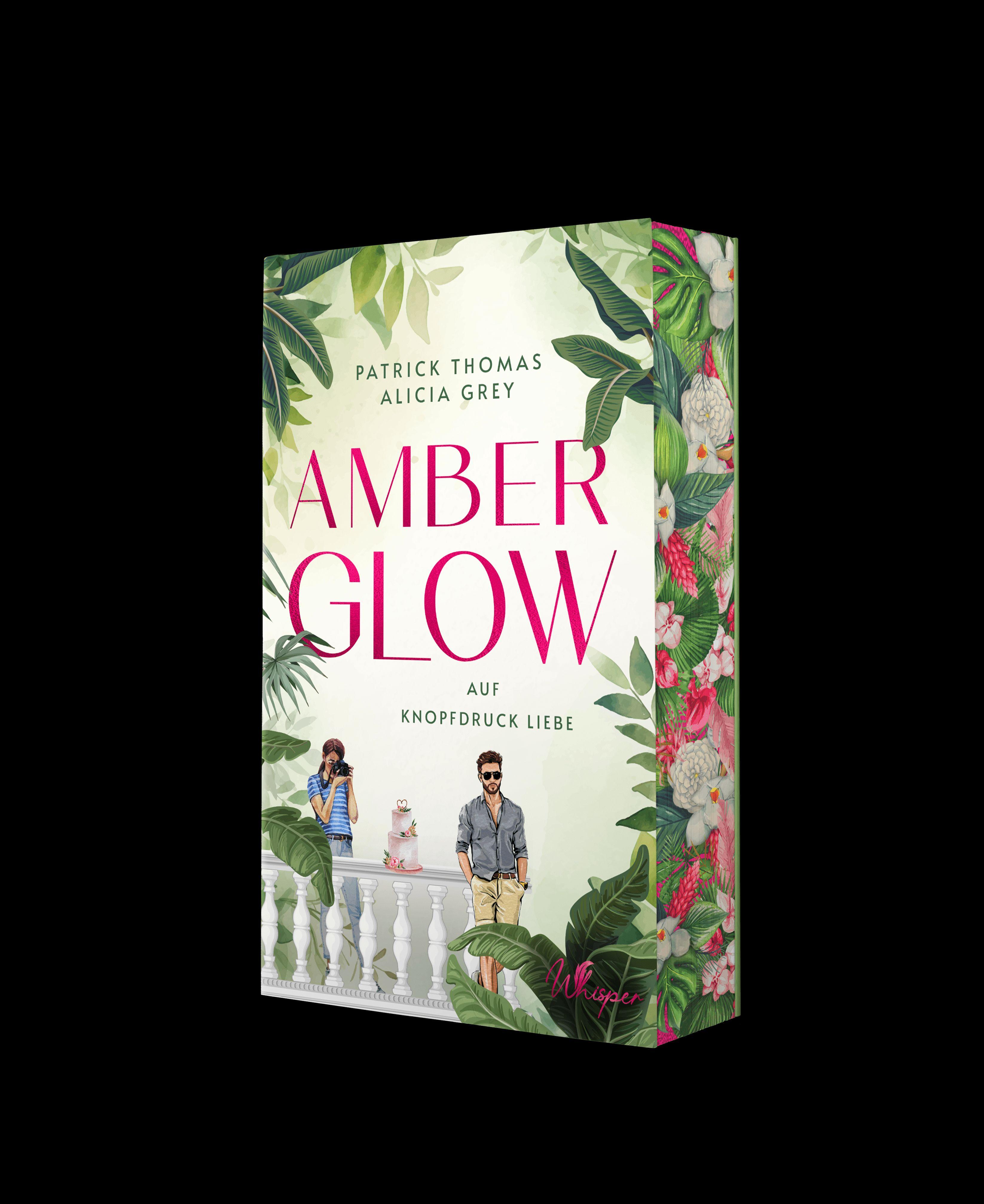 Vorderes Coverbild Amber Glow - Auf Knopfdruck Liebe