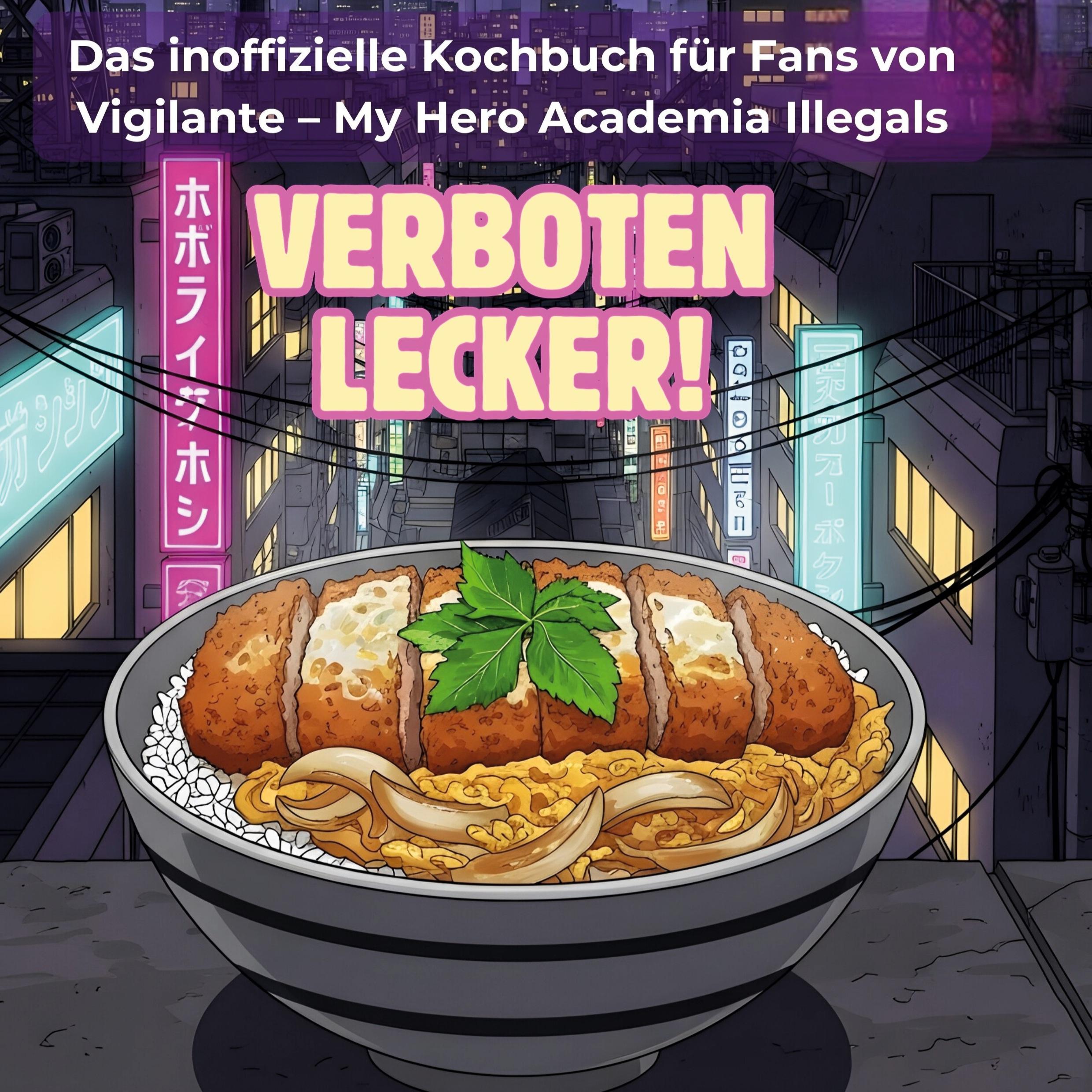 Vorderes Coverbild Das inoffizielle Kochbuch für Fans von Vigilante - My Hero Academia Illegals