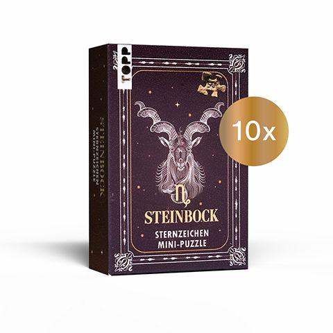 Vorderes Coverbild Nachfüllset: Sternzeichen Mini-Puzzle Steinbock 10 St.