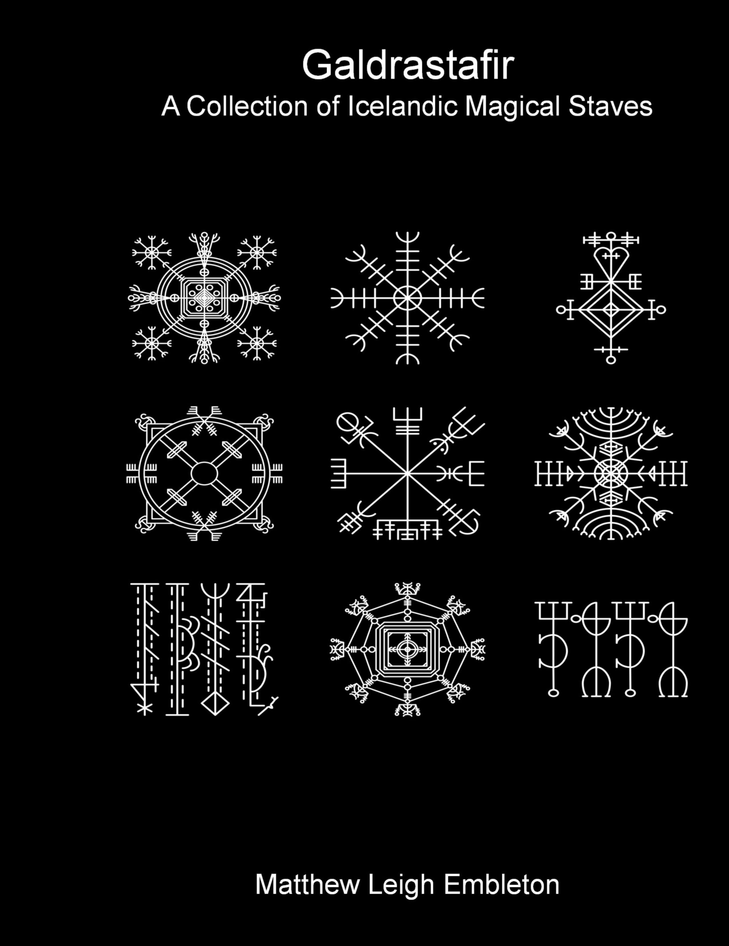 Vorderes Coverbild Galdrastafir