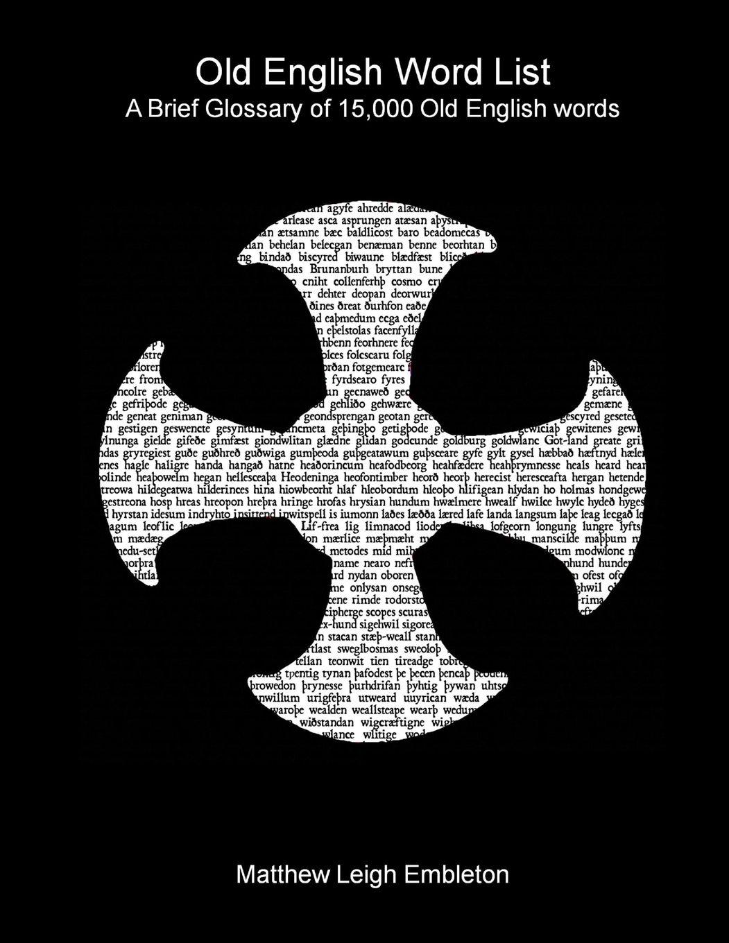 Vorderes Coverbild Old English Word List