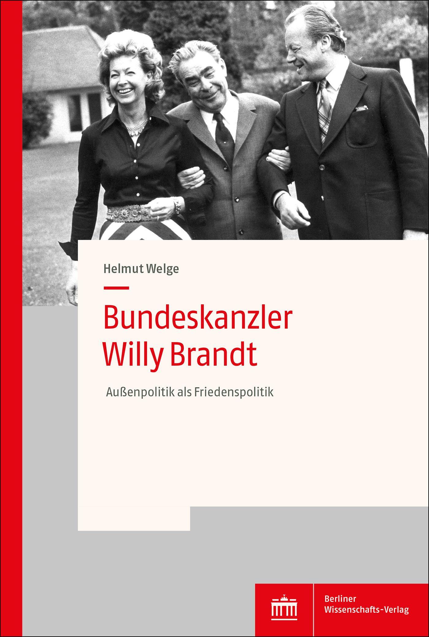 Vorderes Coverbild Bundeskanzler Willy Brandt