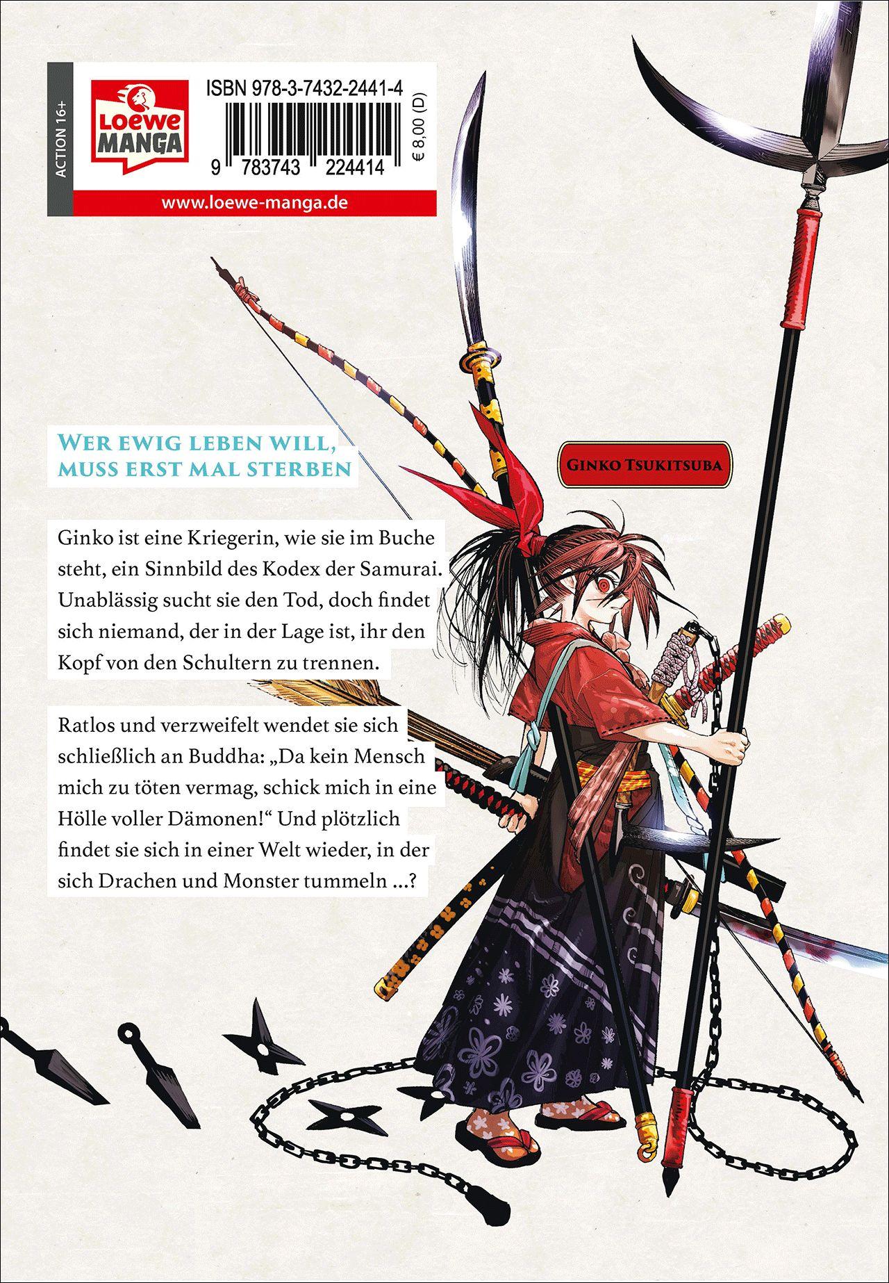 Beispielinhalt (Bild) Isekai Samurai 01