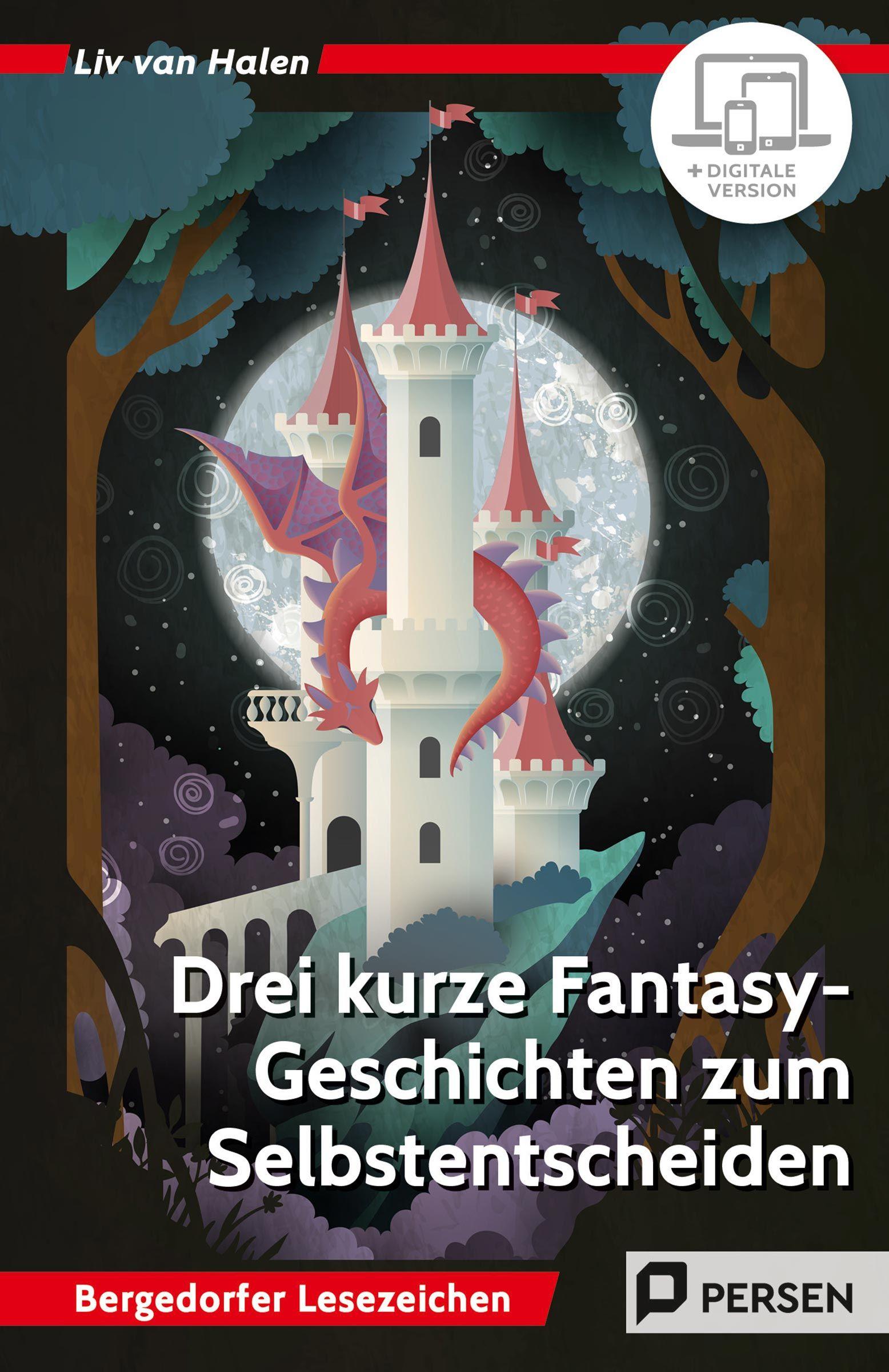 Vorderes Coverbild 3 kurze Fantasy-Geschichten zum Selbstentscheiden