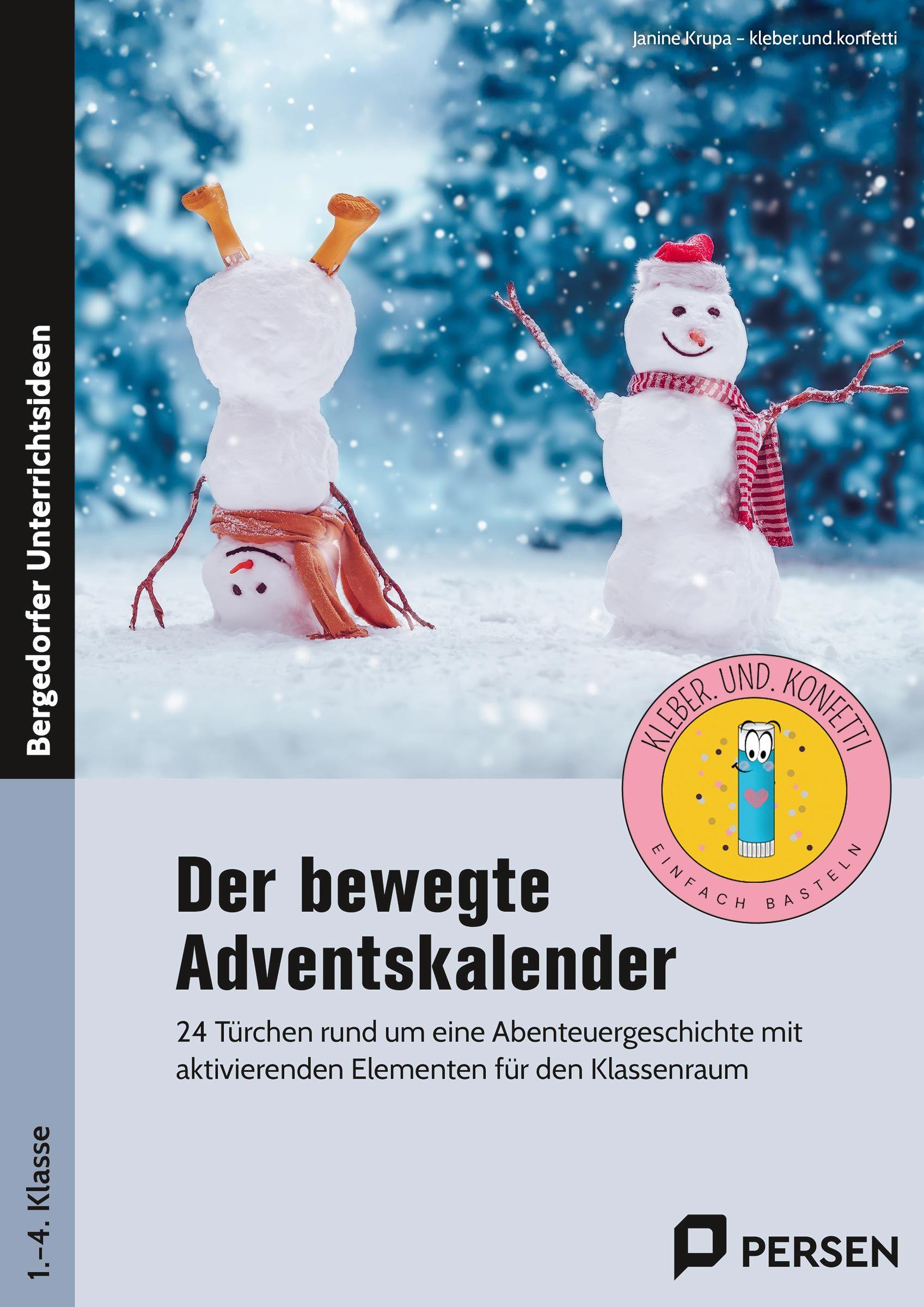 Vorderes Coverbild Der bewegte Adventskalender