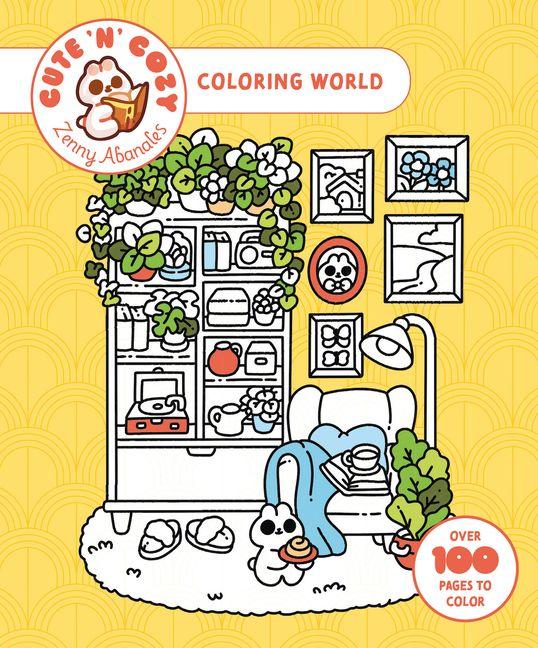Vorderes Coverbild Cute'n'cozy Coloring World