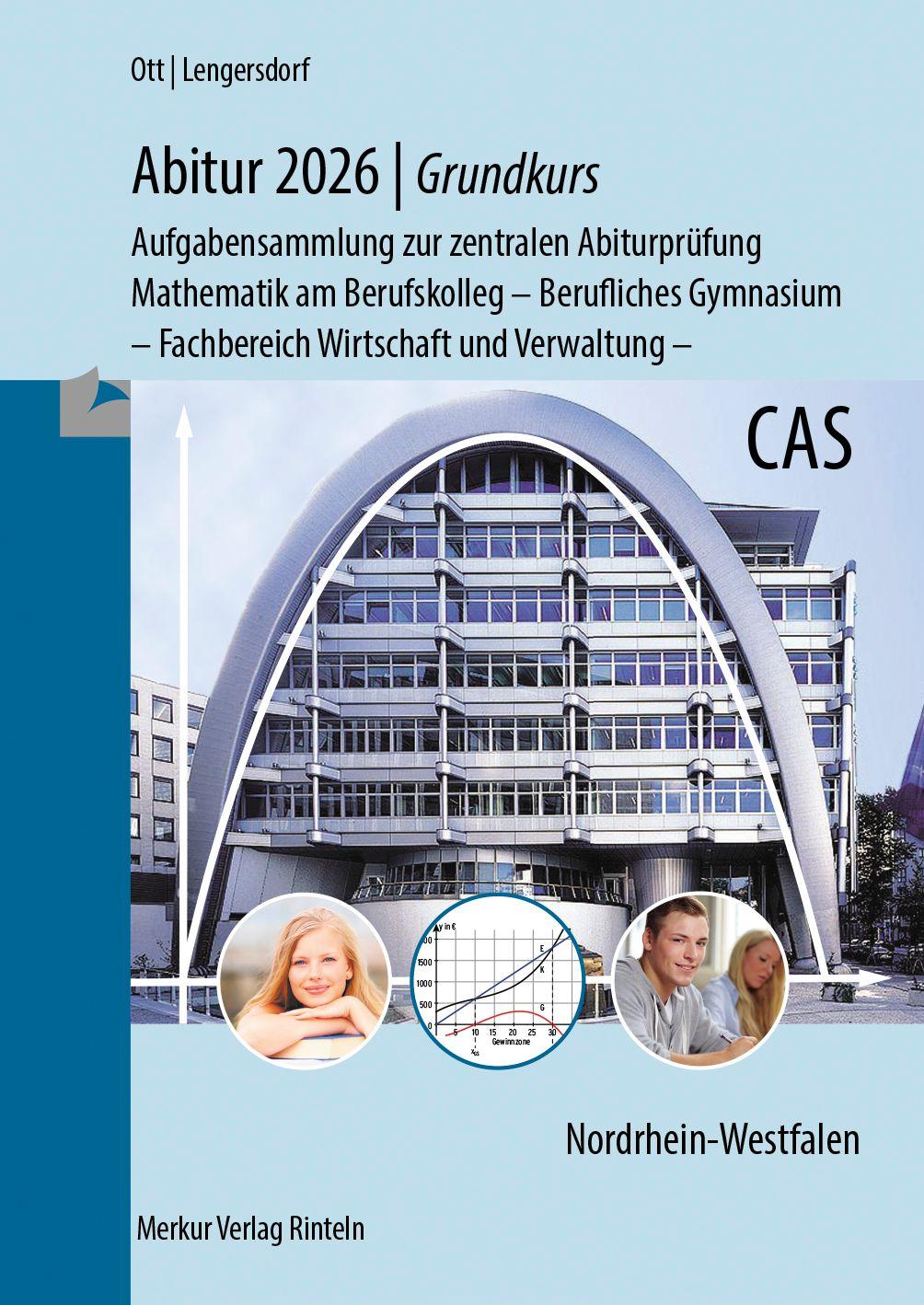 Vorderes Coverbild Abitur 2026 - Grundkurs - Aufgabensammlung zur zentralen Abiturprüfung