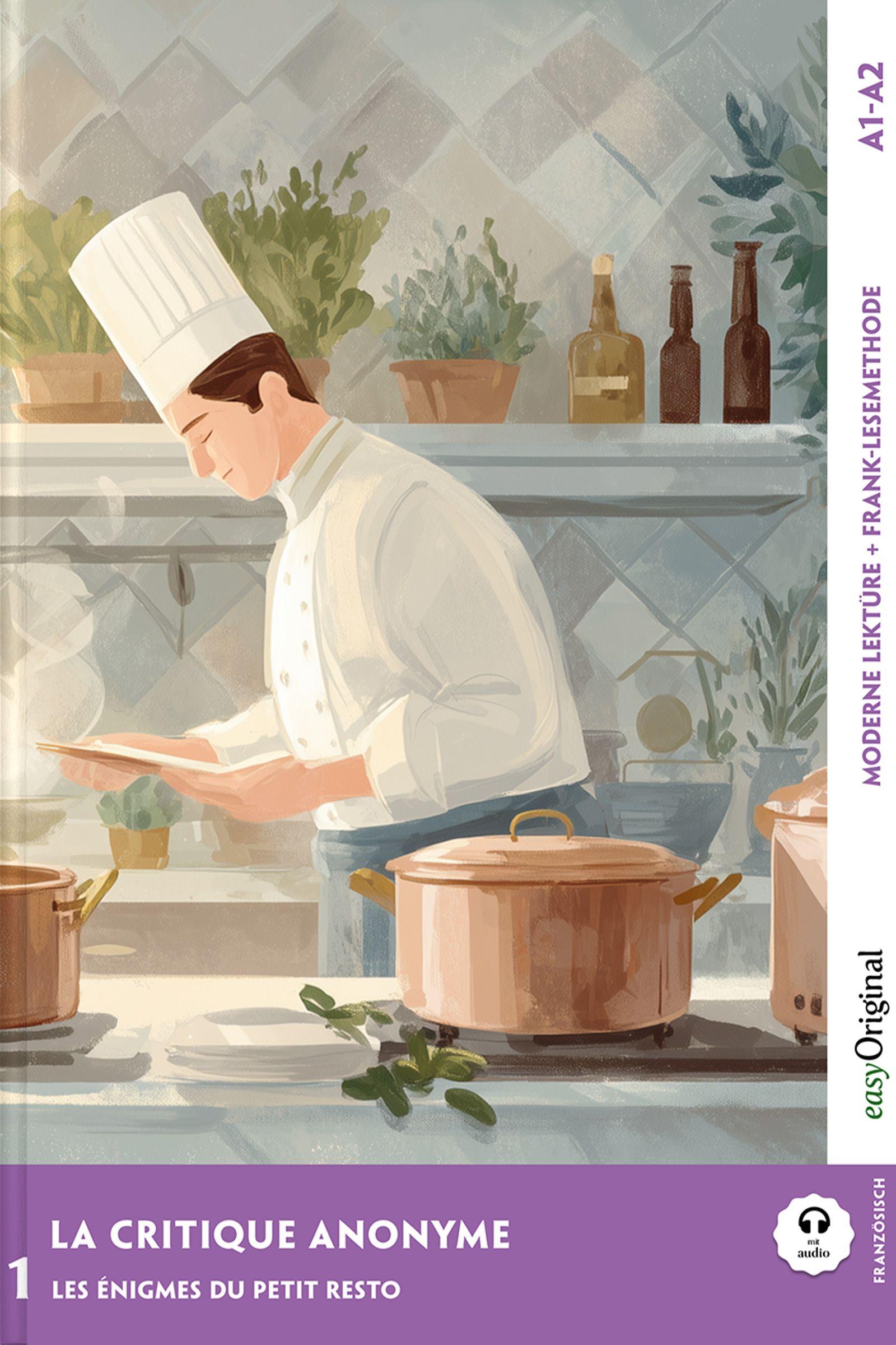 Vorderes Coverbild La critique anonyme - Französische Krimi-Lektüre A1-A2