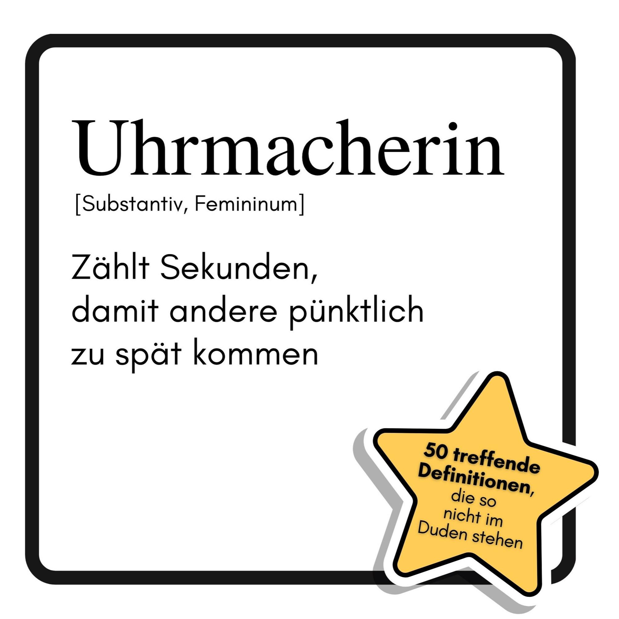 Vorderes Coverbild Uhrmacherin