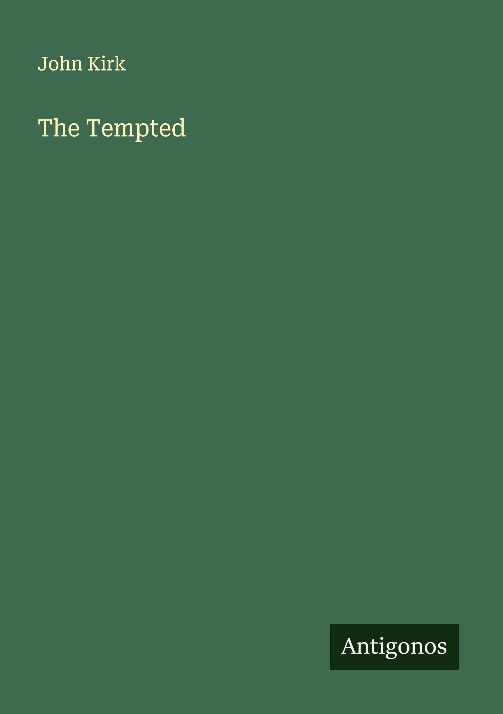 Vorderes Coverbild The Tempted