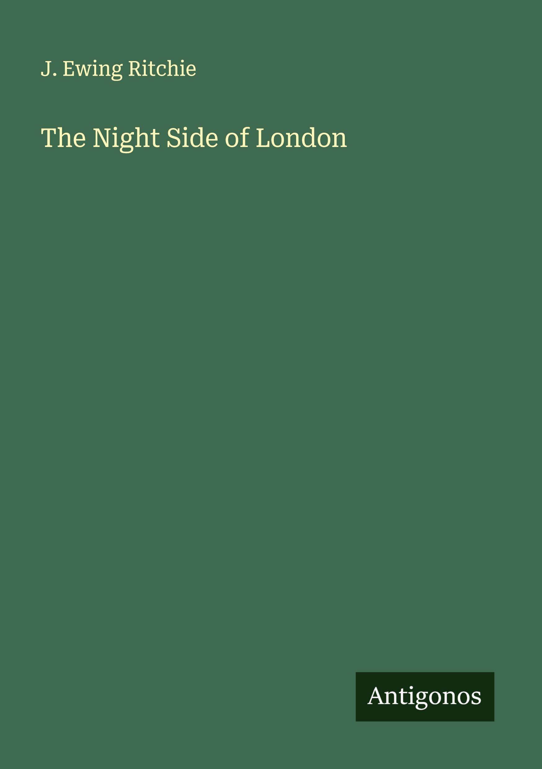 Vorderes Coverbild The Night Side of London