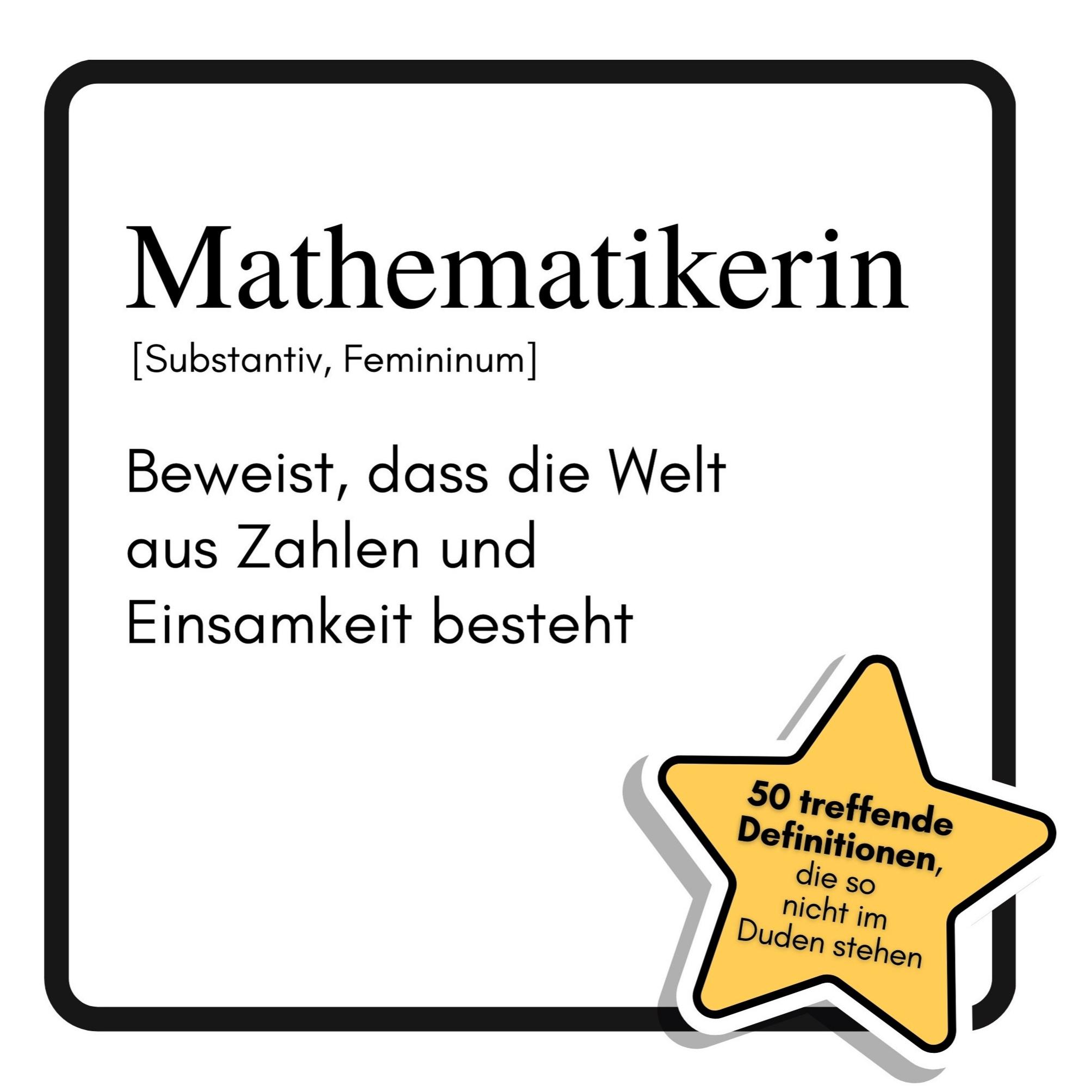 Vorderes Coverbild Mathematikerin