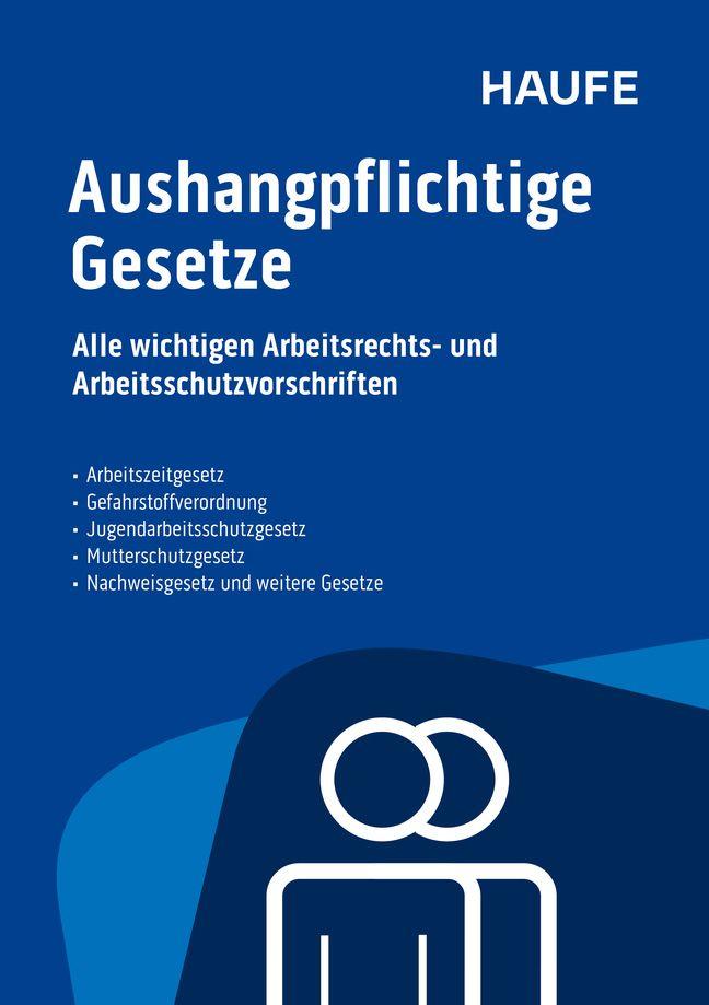 Vorderes Coverbild Aushangpflichtige Gesetze
