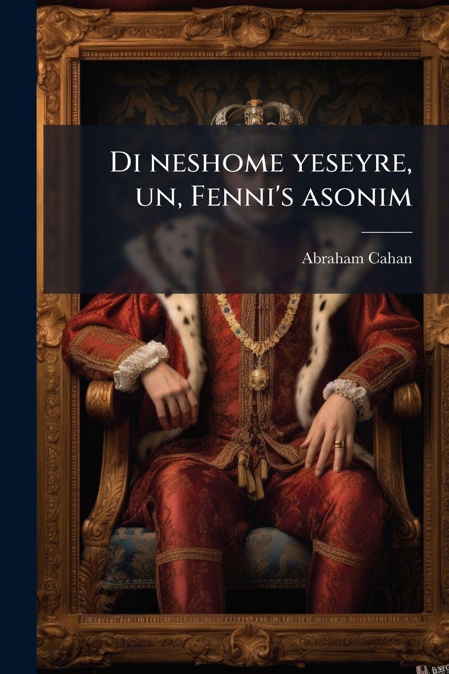 Vorderes Coverbild Di neshome yeseyre, un, Fenni's asonim