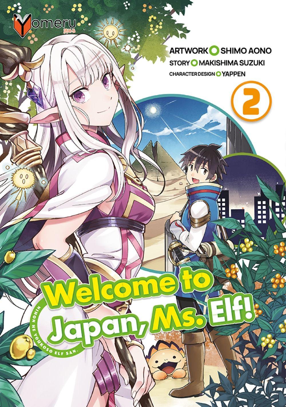 Vorderes Coverbild Welcome to Japan, Ms. Elf! 02