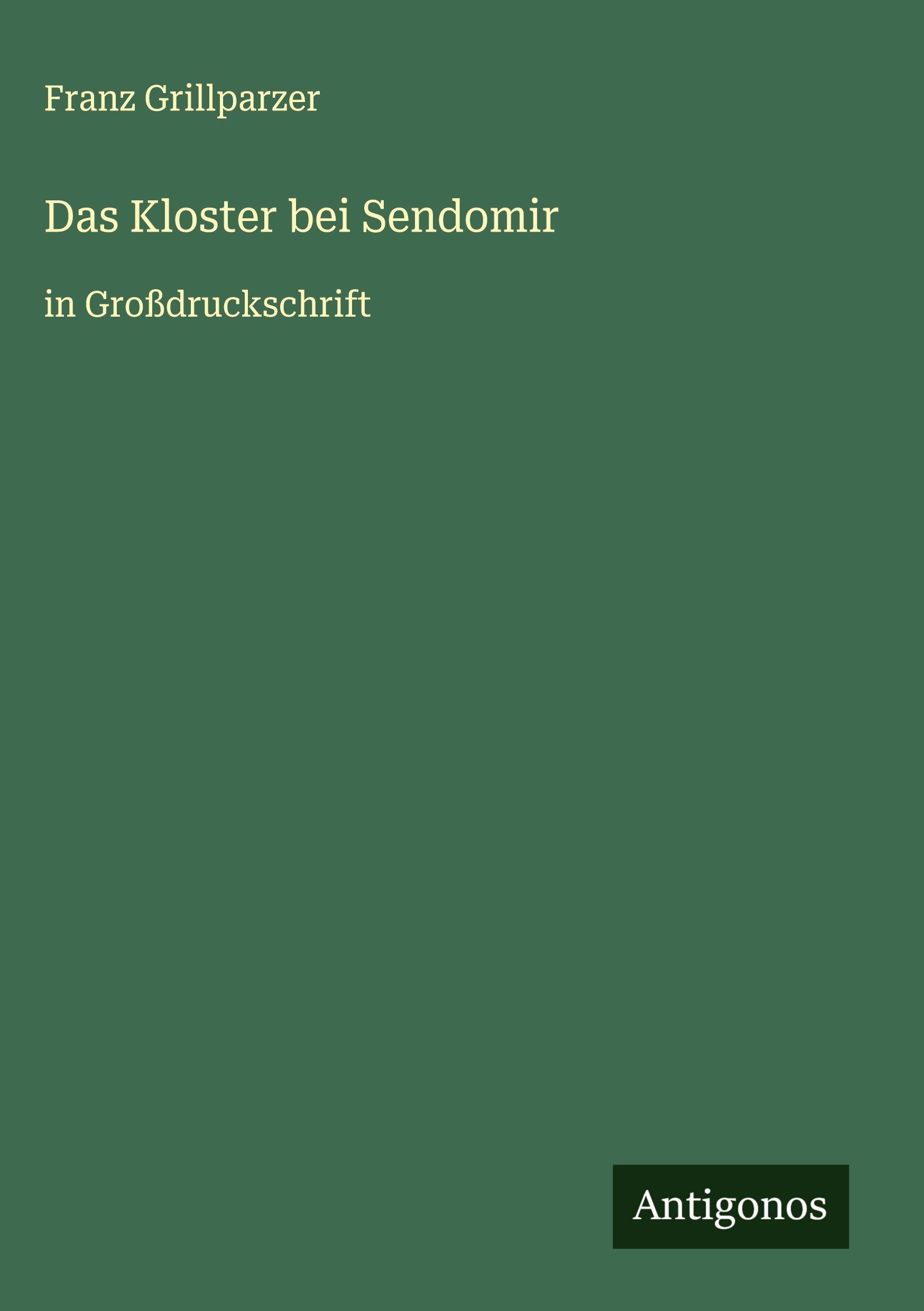 Vorderes Coverbild Das Kloster bei Sendomir