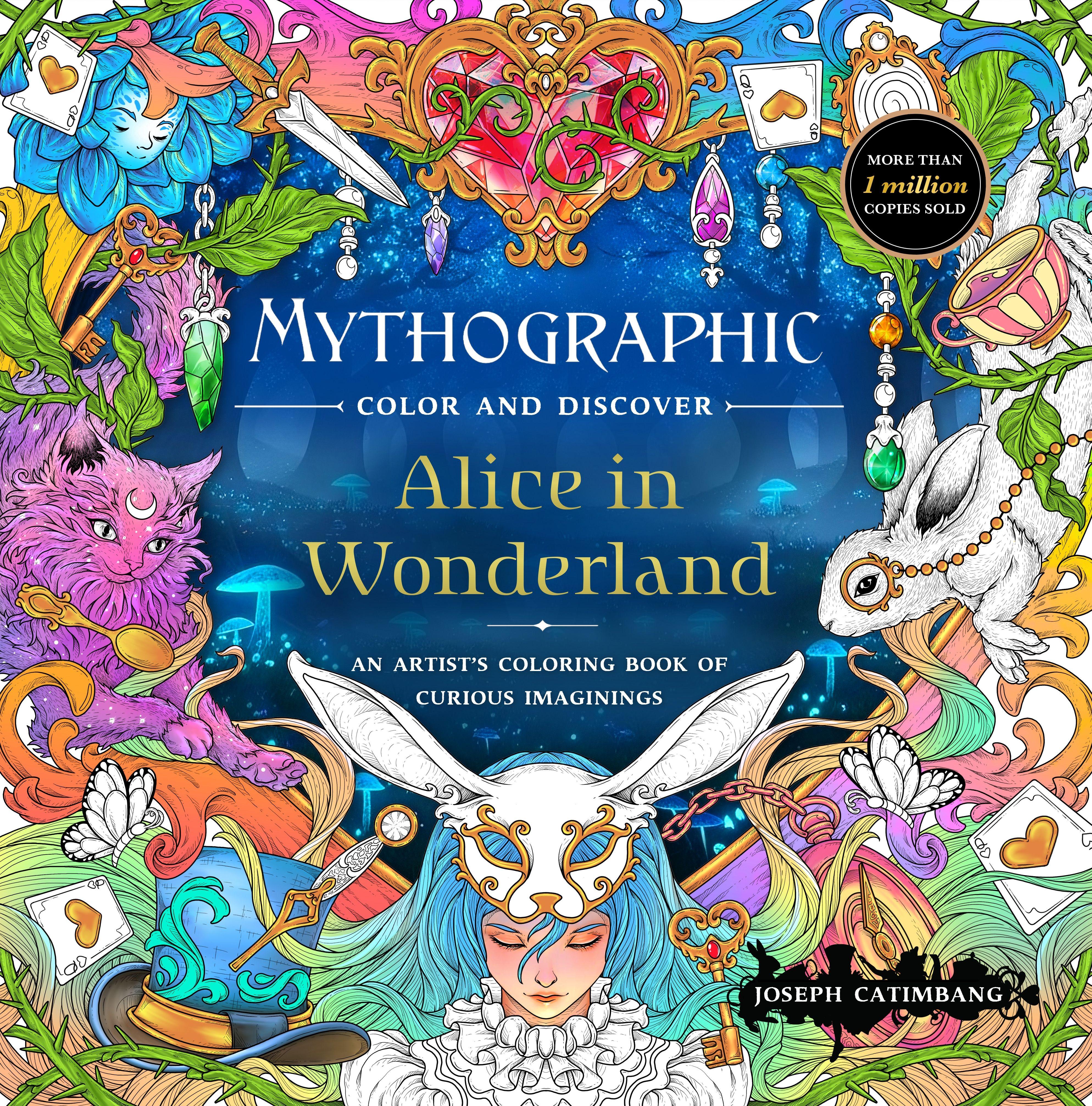 Vorderes Coverbild Mythographic Color and Discover: Alice in Wonderland