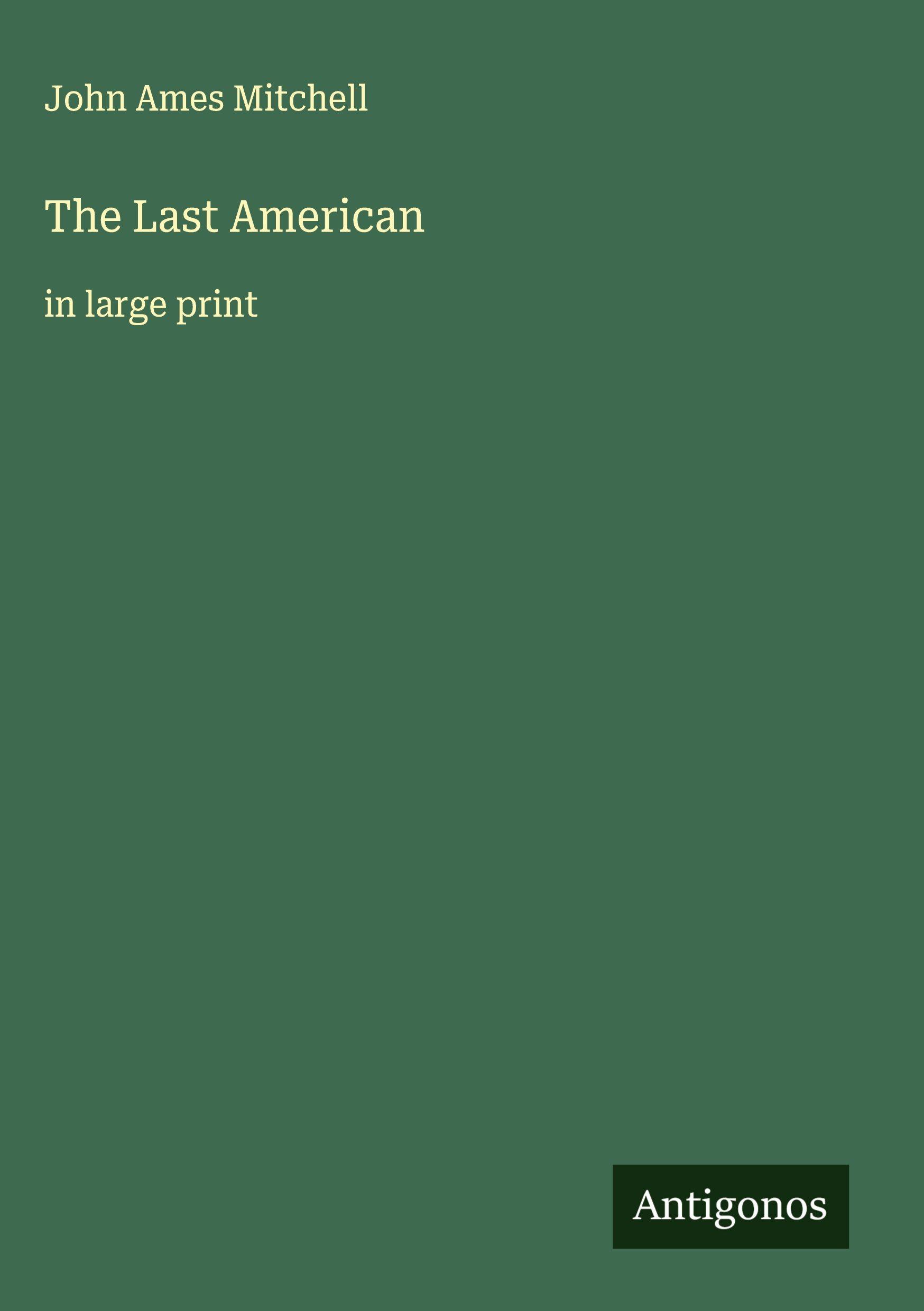 Vorderes Coverbild The Last American