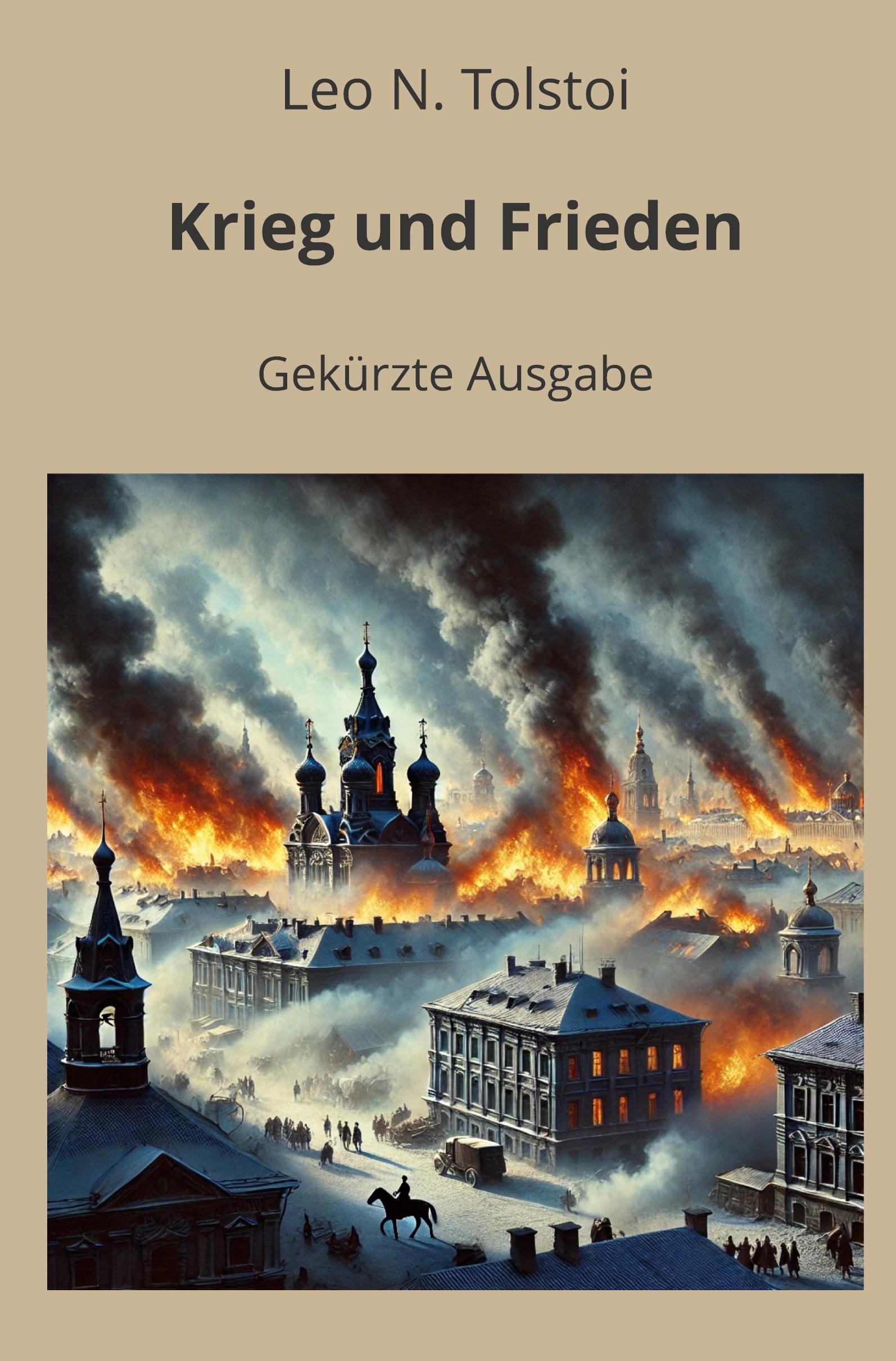 Vorderes Coverbild Krieg und Frieden - Gekürzt