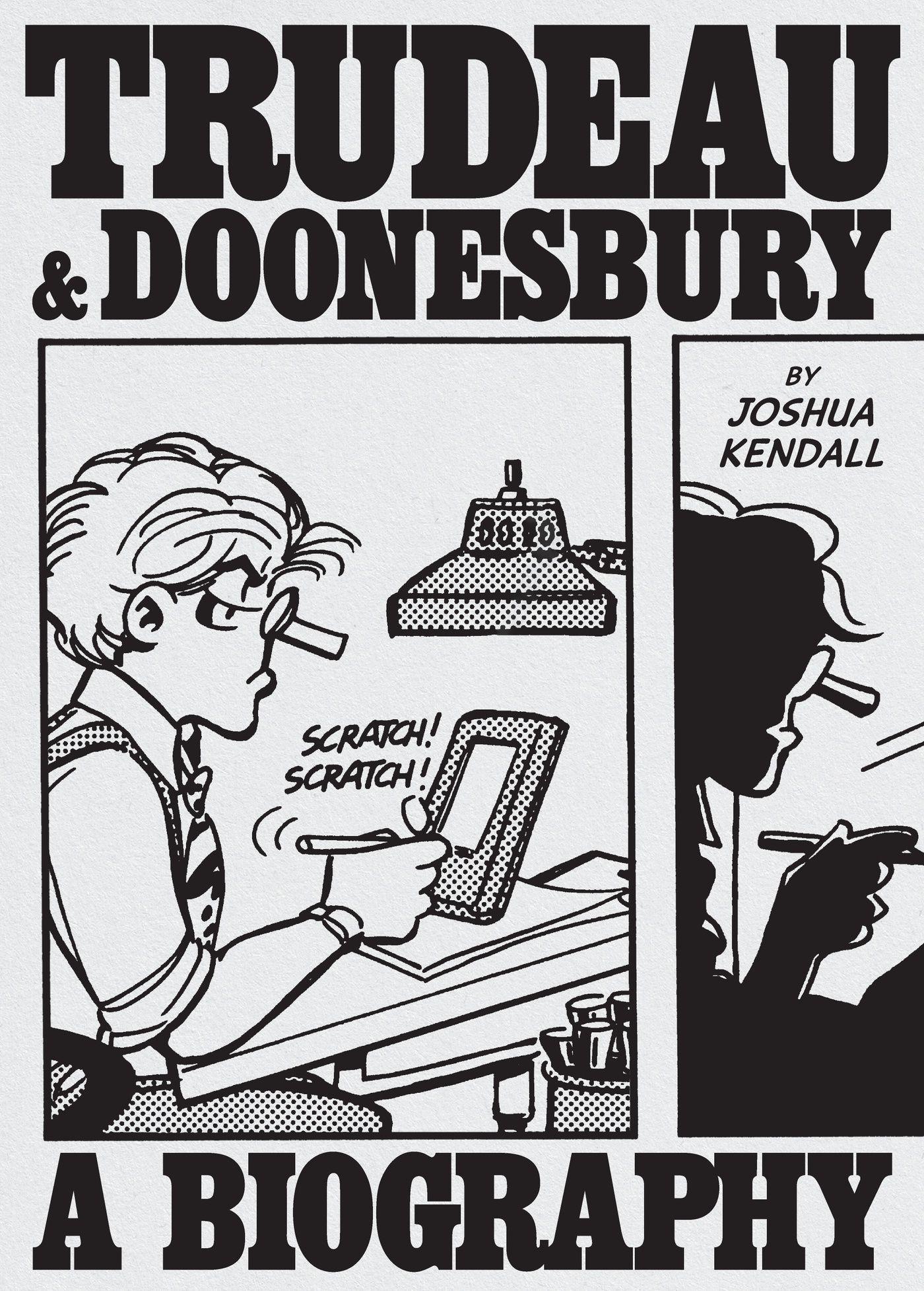 Vorderes Coverbild Trudeau & Doonesbury: A Biography