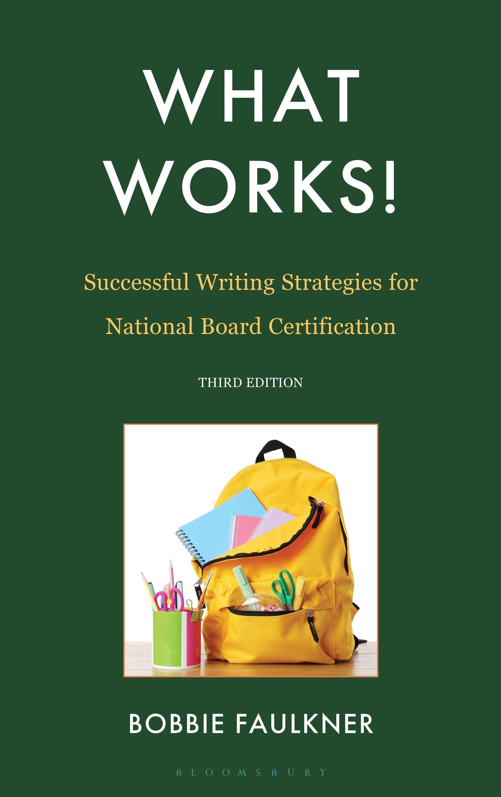 Vorderes Coverbild What Works! Successful Writing Strategies for National Board Certification