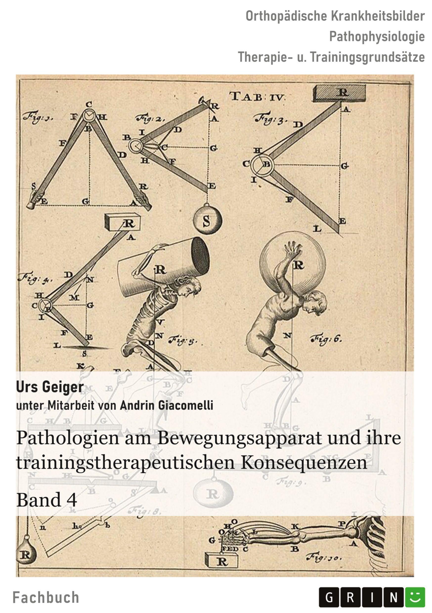 Vorderes Coverbild Pathologien am Bewegungsapparat und ihre trainingstherapeutischen Konsequenzen, Band 4