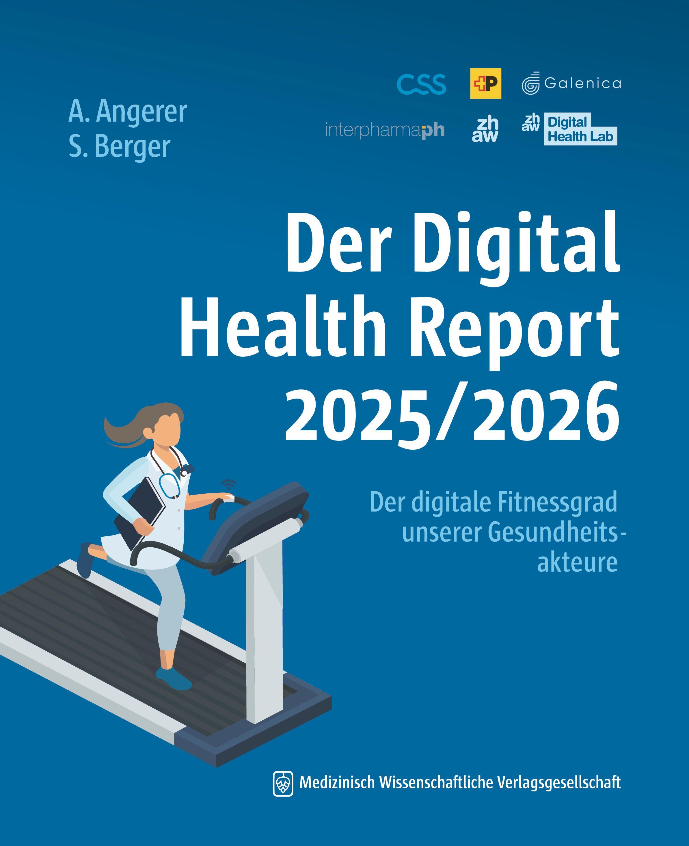 Vorderes Coverbild Der Digital Health Report 2025/2026
