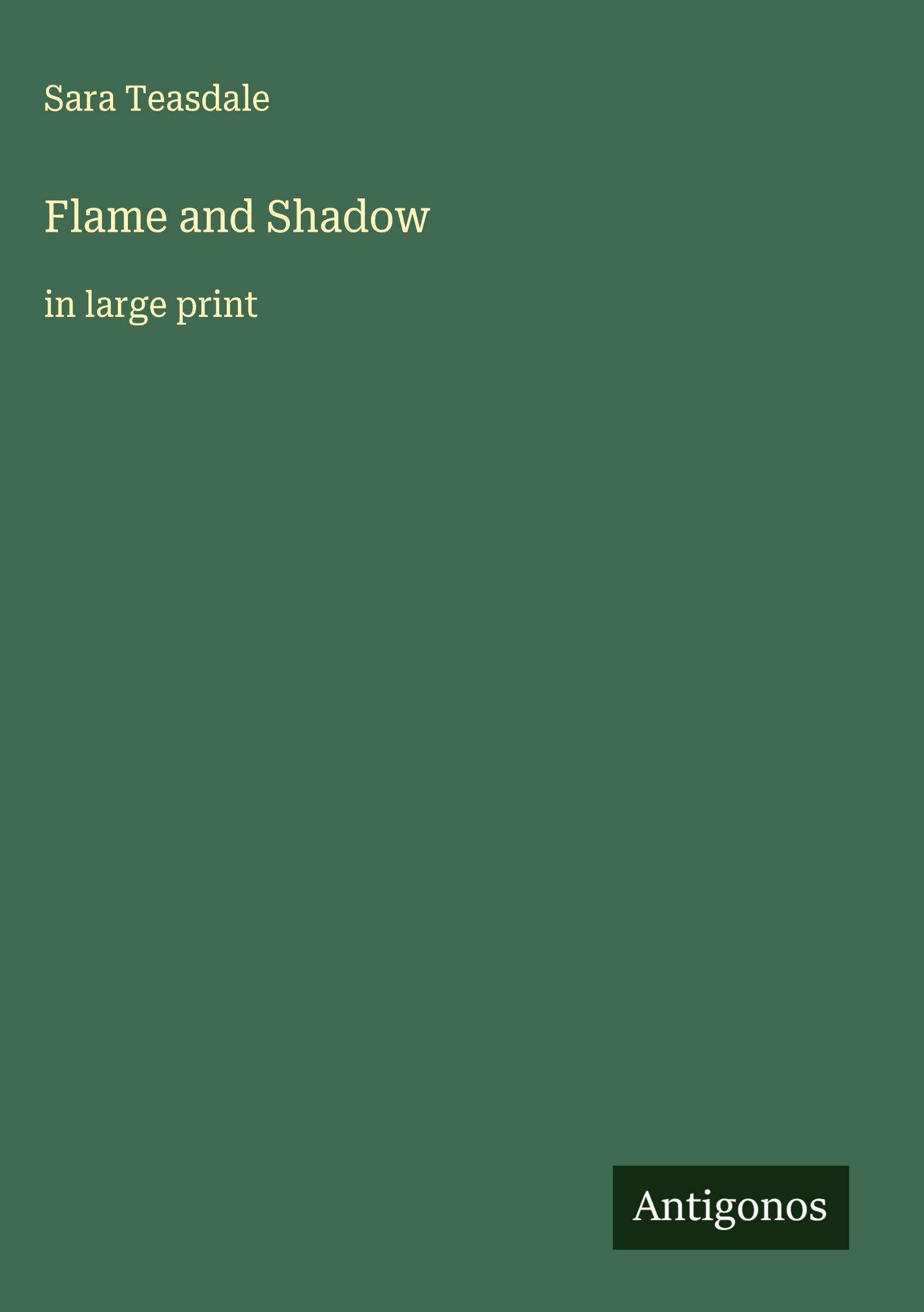 Vorderes Coverbild Flame and Shadow