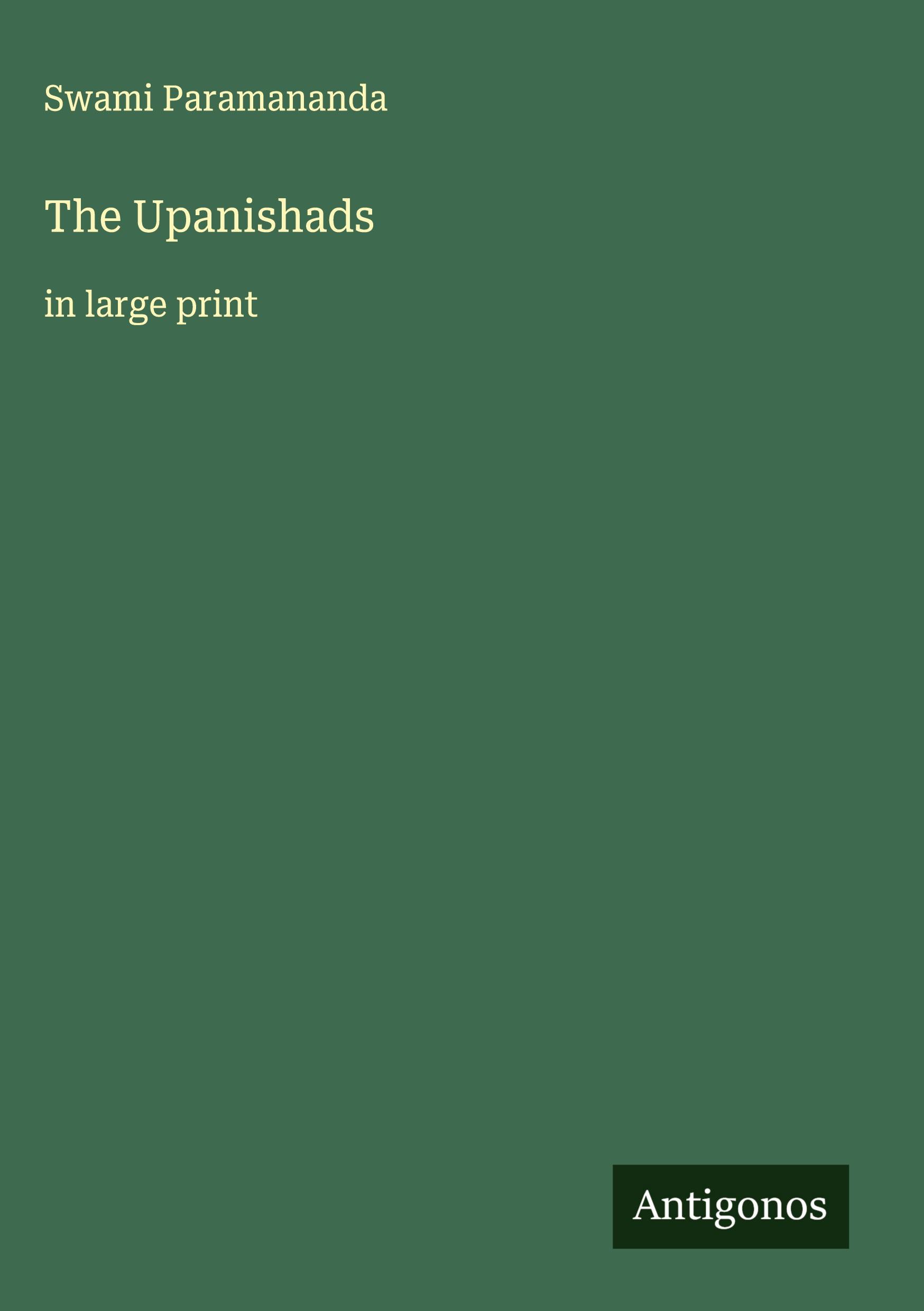 Vorderes Coverbild The Upanishads