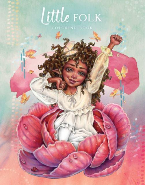 Vorderes Coverbild Little Folk Coloring Book