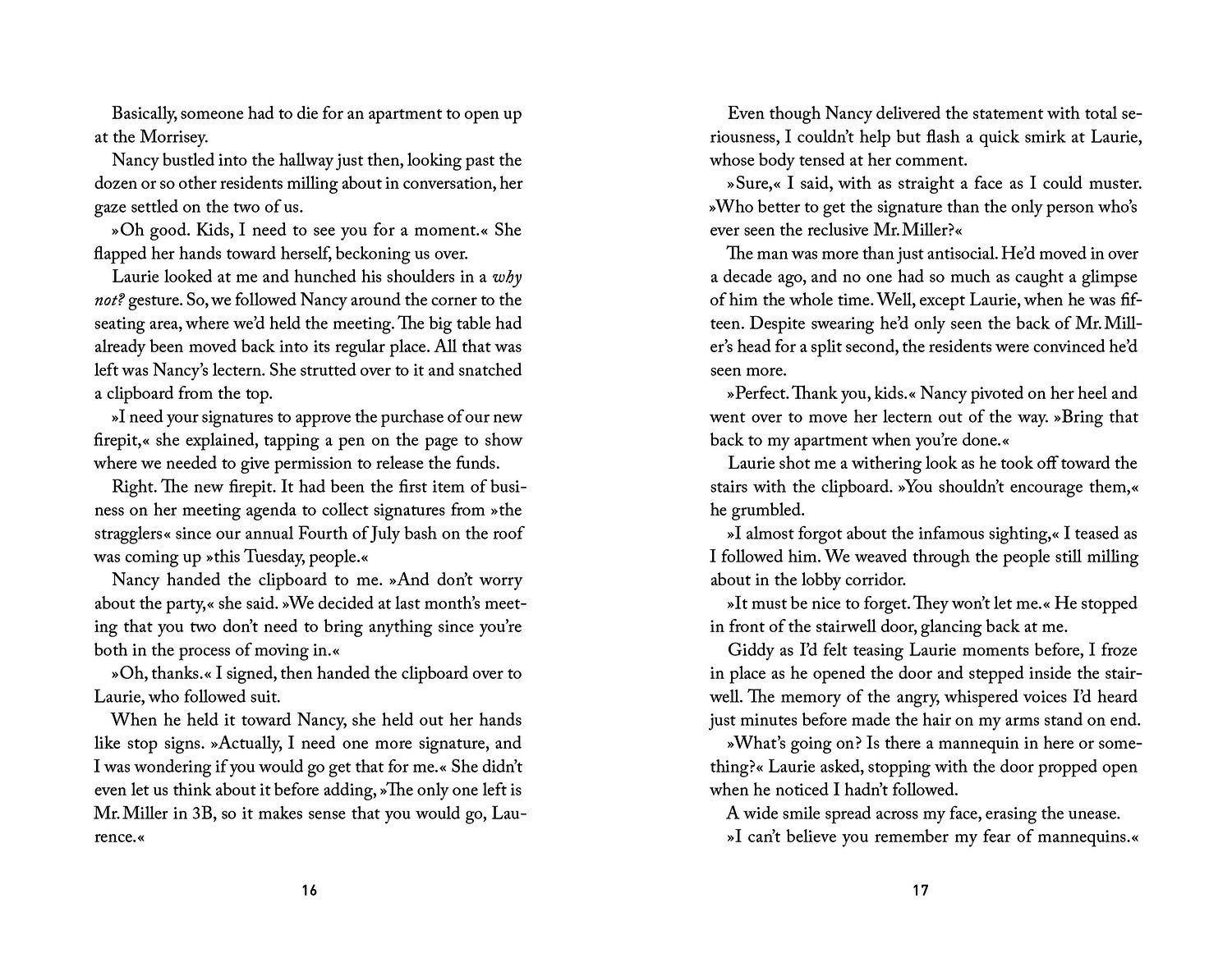 Beispielinhalt (Bild) The Morrisey Mysteries 1. A Body in 3B