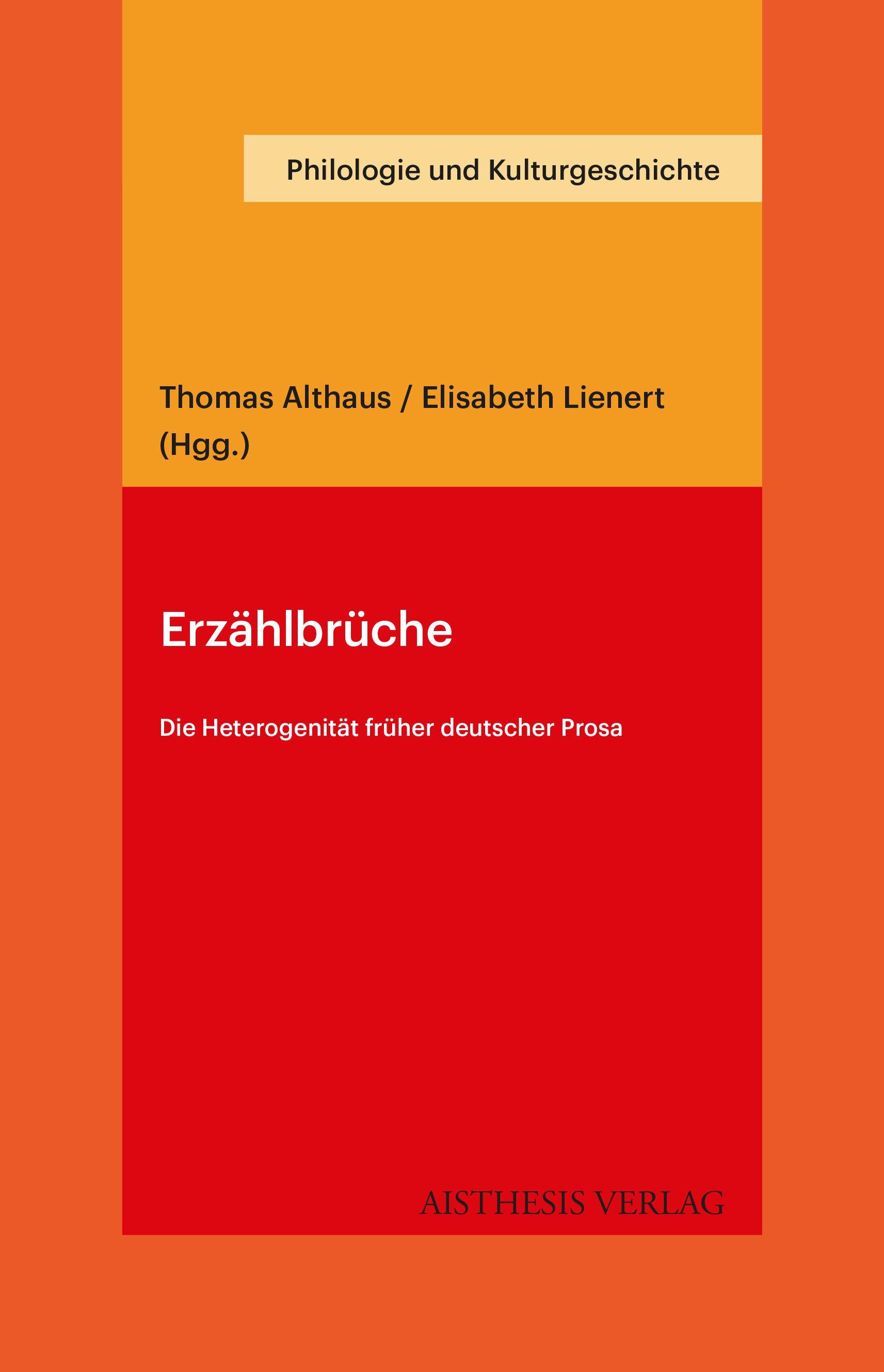 Vorderes Coverbild Erzählbrüche