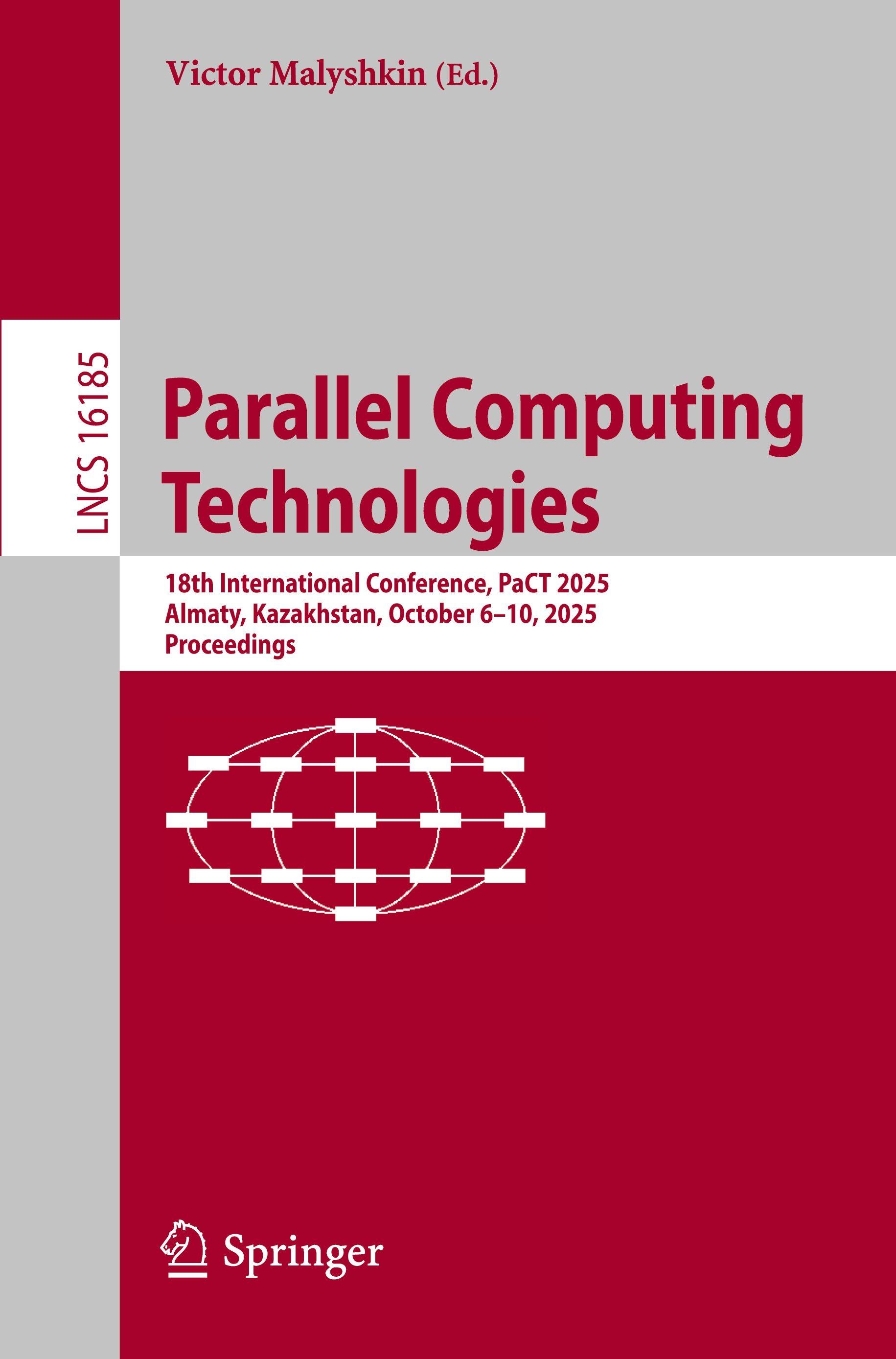 Vorderes Coverbild Parallel Computing Technologies