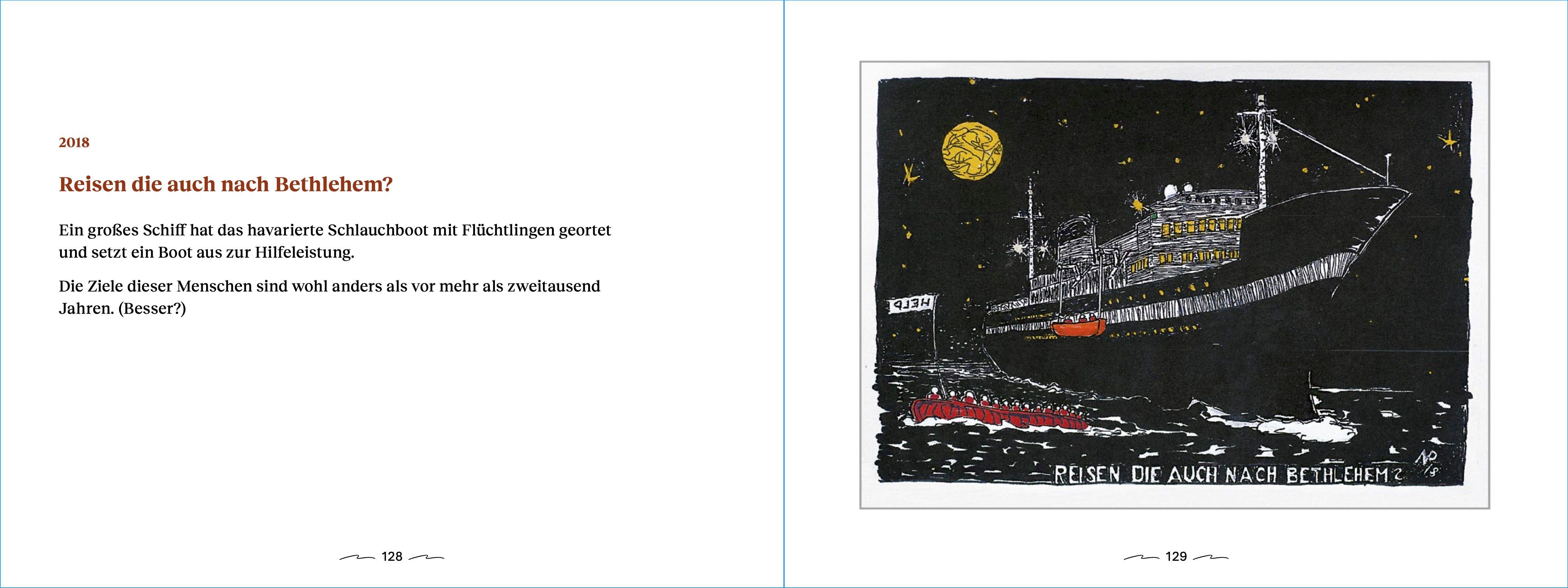 Beispielinhalt (Bild) Jahresendzeitgrüße eines maritimen Zeitgenossen