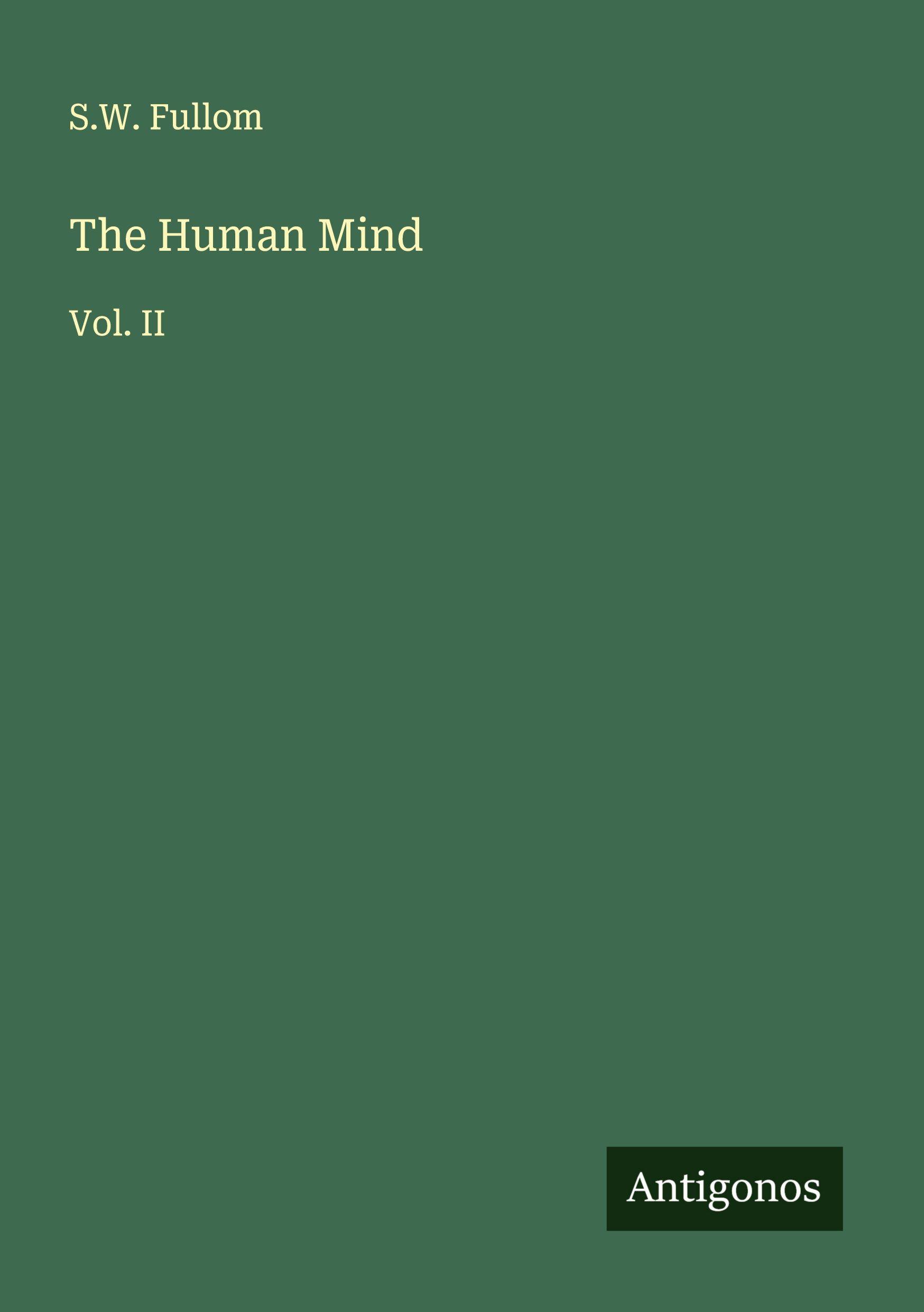 Vorderes Coverbild The Human Mind