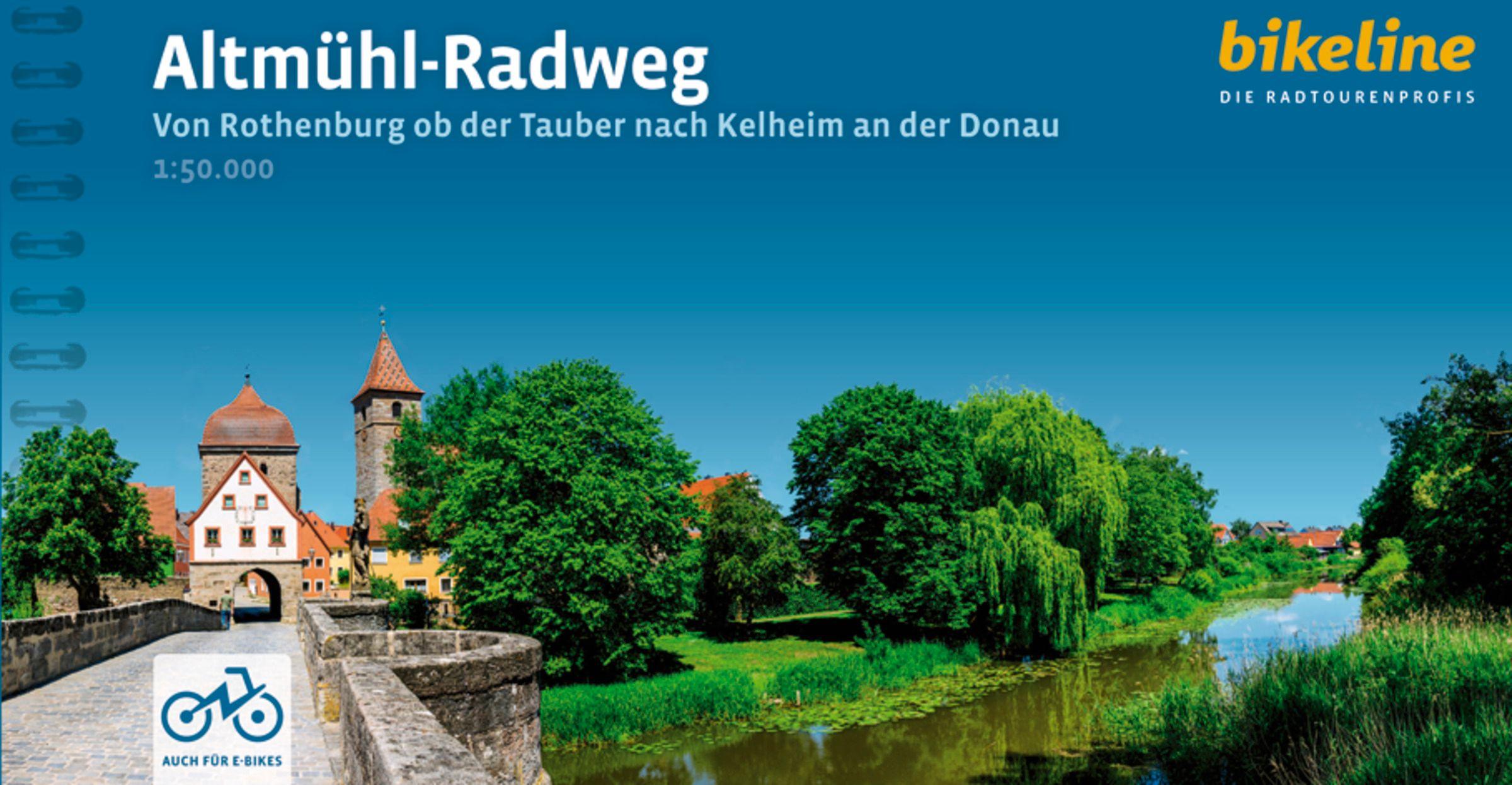 Vorderes Coverbild Altmühl-Radweg