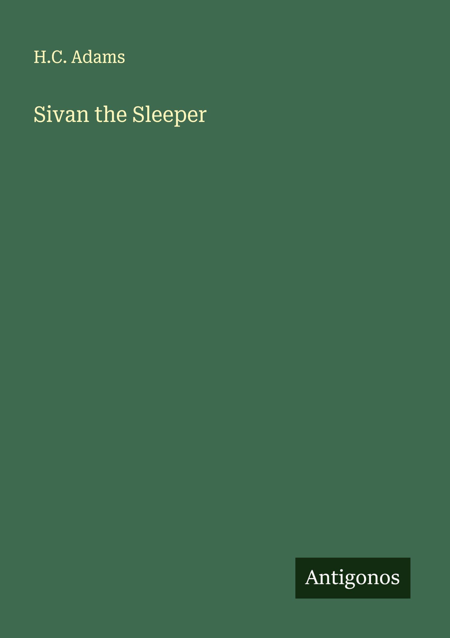Vorderes Coverbild Sivan the Sleeper