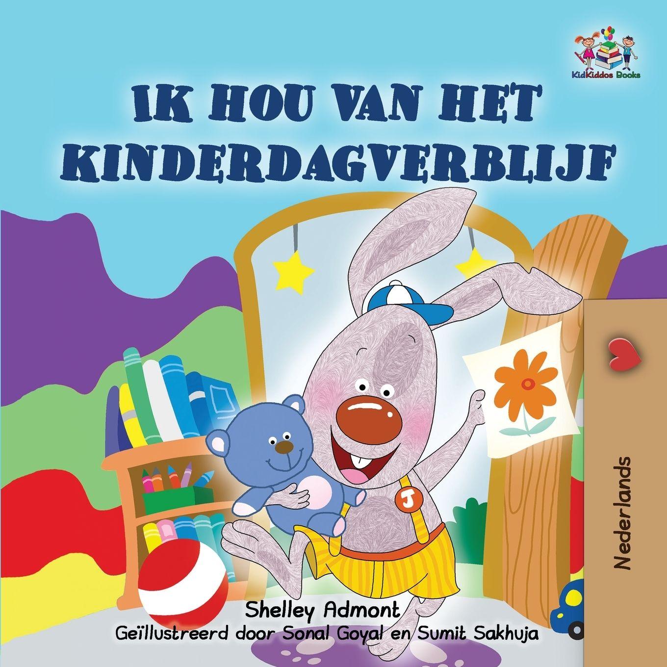 Vorderes Coverbild I Love to Go to Daycare (Dutch book for kids)