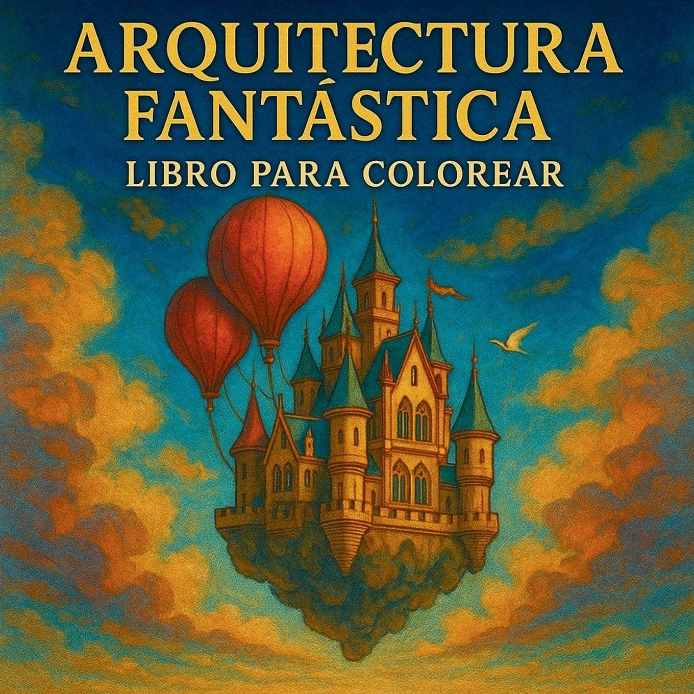 Vorderes Coverbild Arquitectura Fantástica - Libro para Colorear