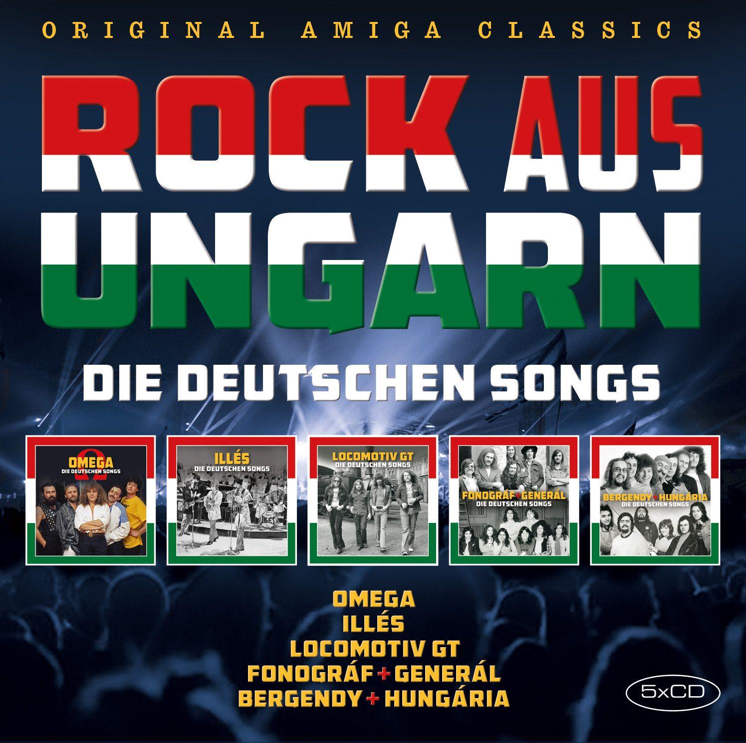 Vorderes Coverbild Rock aus Ungarn- Die Deutschen Songs
