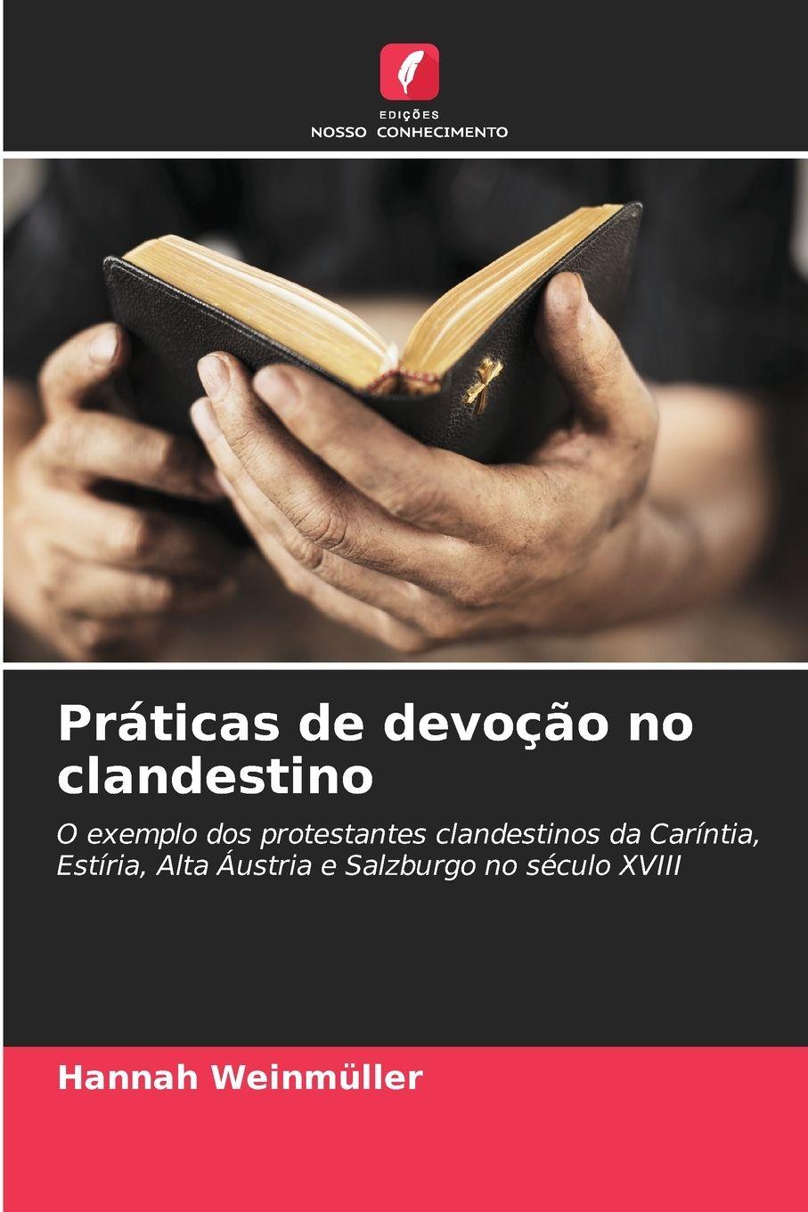 Vorderes Coverbild Práticas de devoção no clandestino