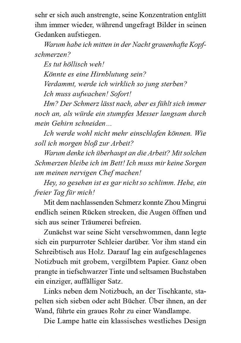 Beispielinhalt (Bild) LORD OF MYSTERIES | Band 1 Clown - Teil 1 Deutsch