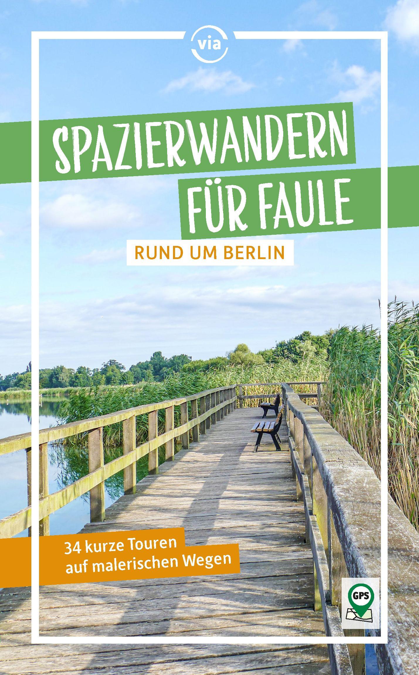 Vorderes Coverbild Spazierwandern für Faule rund um Berlin